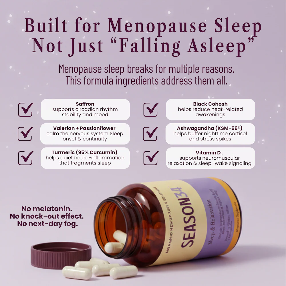 Menopause Sleep Support – Restlessness & Night-Sweat Awakenings - Image 5