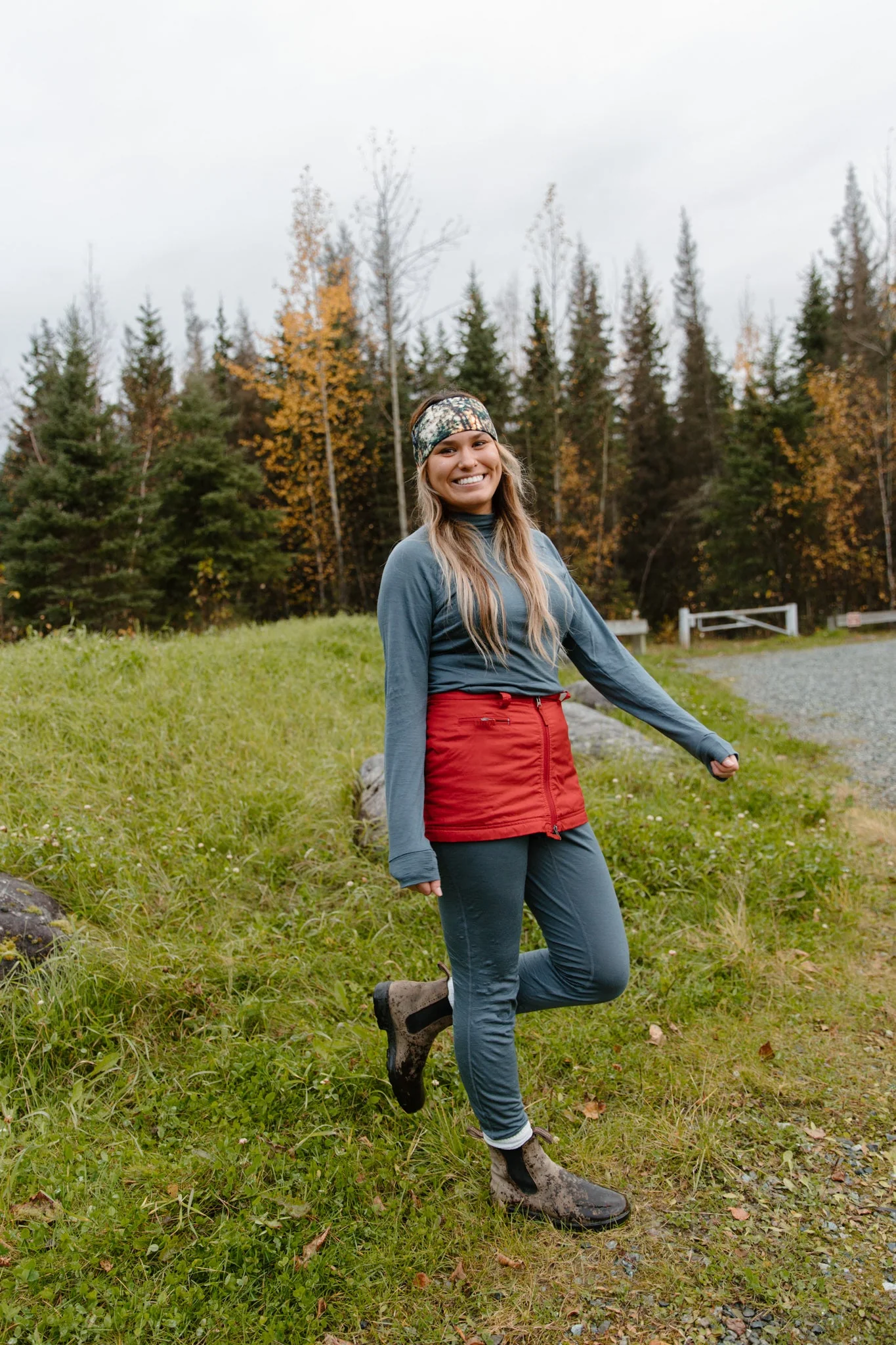 Merino Wool Isostatic Performance T-Neck Top - Image 6