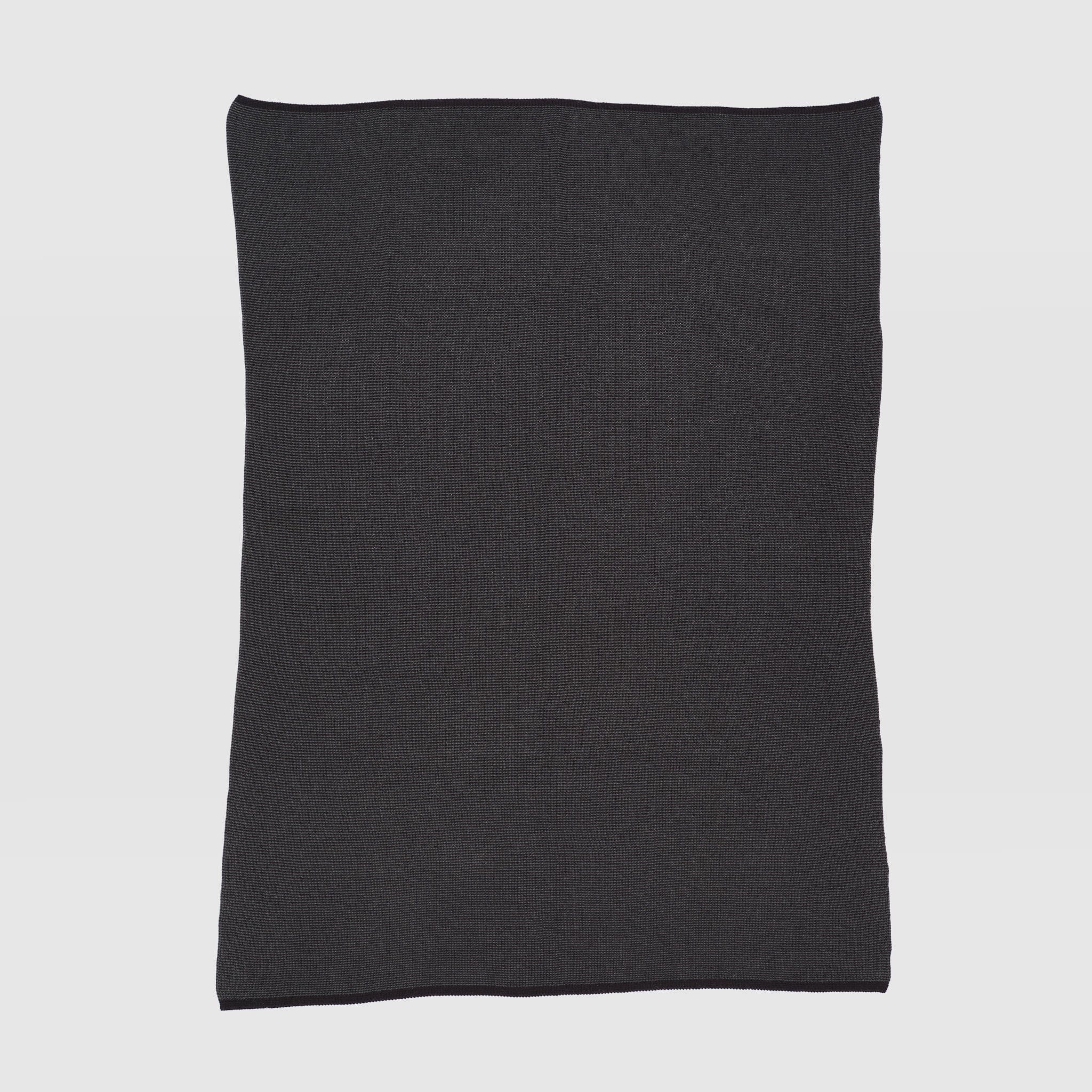 Merino Wool Sustainable Knit Solid Textured Throw Blanket - Wool Cardigan - Image 3