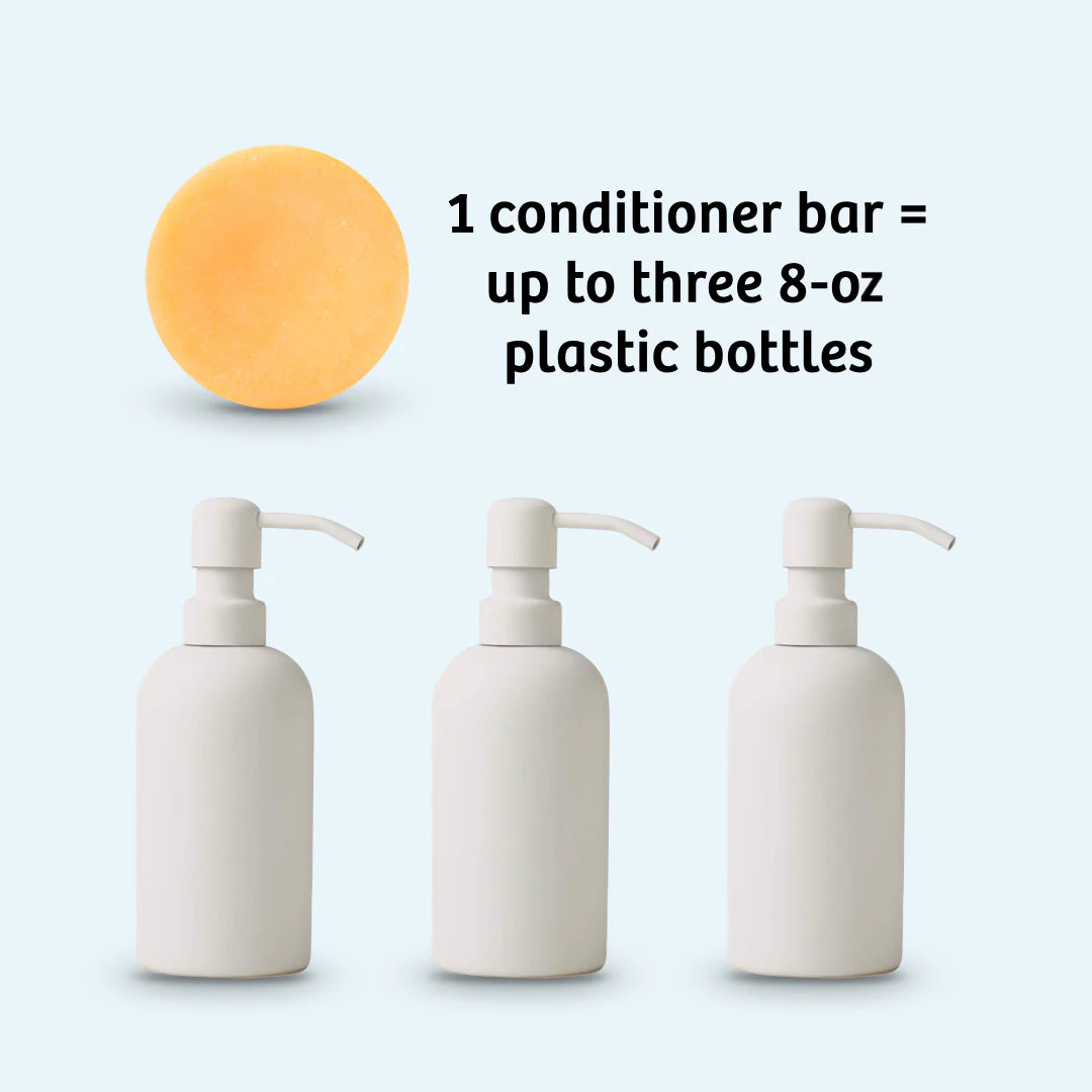 Plastic-Free Mango Moisturizing Conditioner Bar - Image 6