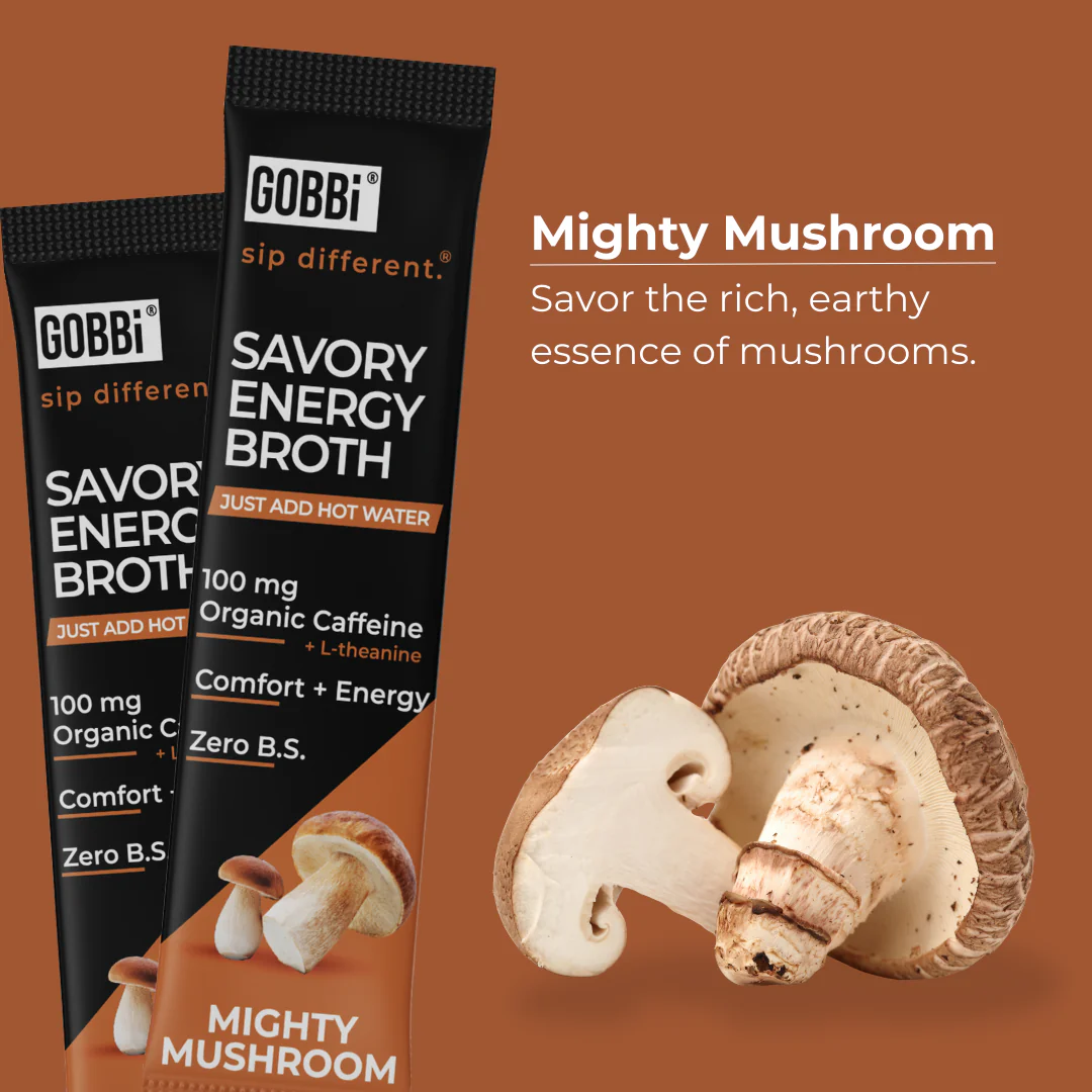 Savory Energy Broth Mighty Mushroom - 10 Or 20 Pack - Image 8