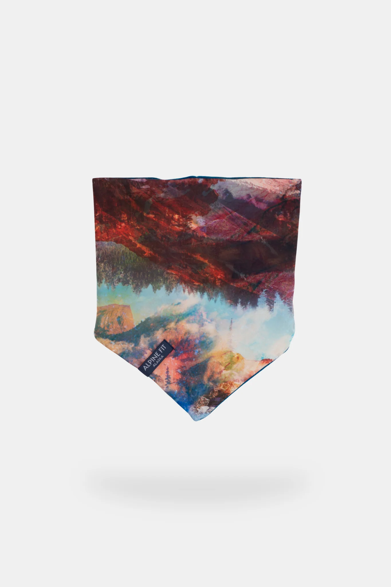 Mountain Recycled Fleece V Front Neck Warmer - Image 15