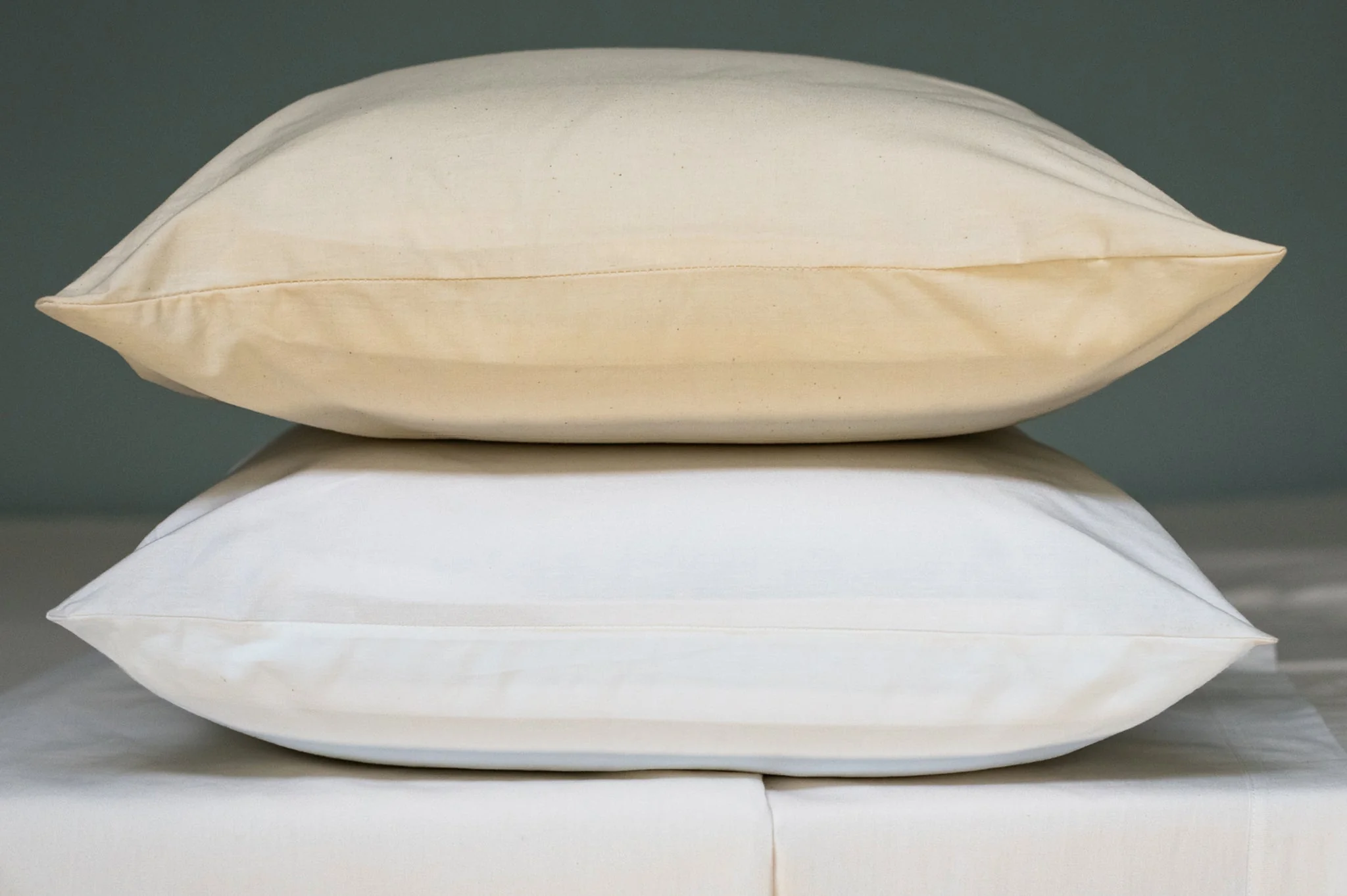 USA Cotton Pillowcases - Natural Percale - Image 5