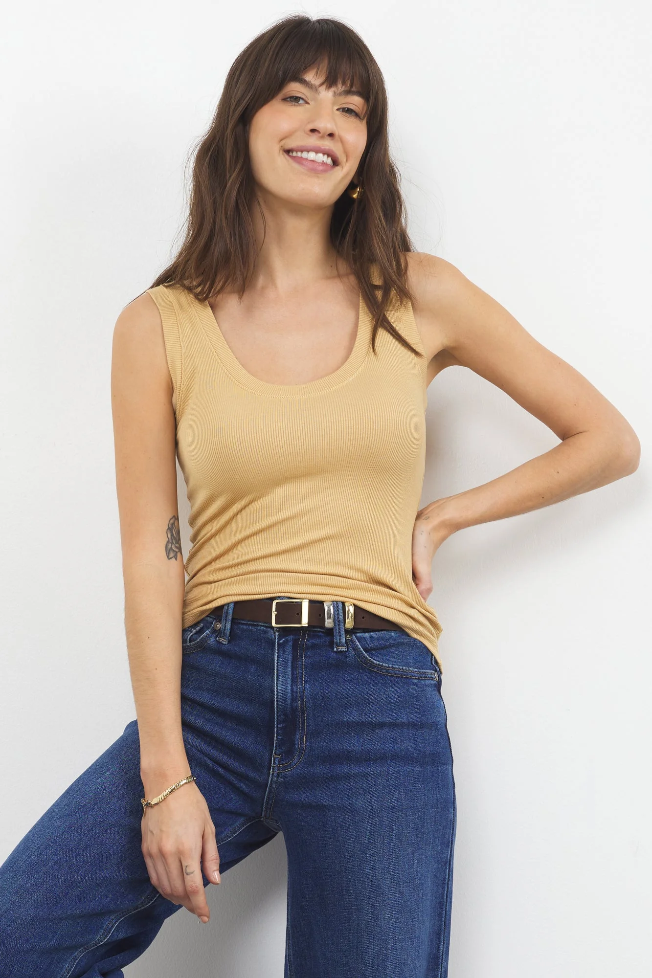 New You Soft Rib Tank Top