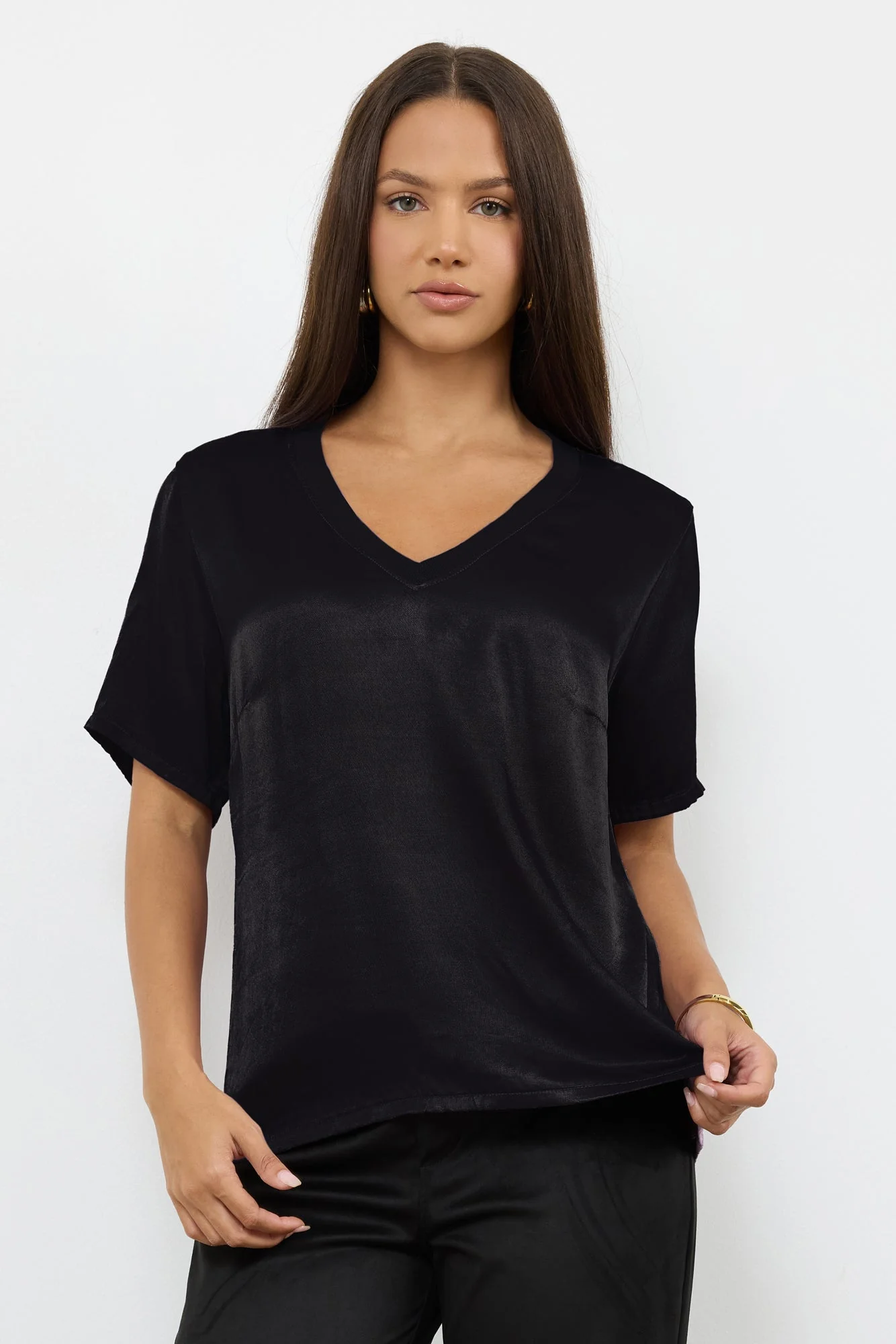Nice & Easy V-Neck Relaxed Fit Top