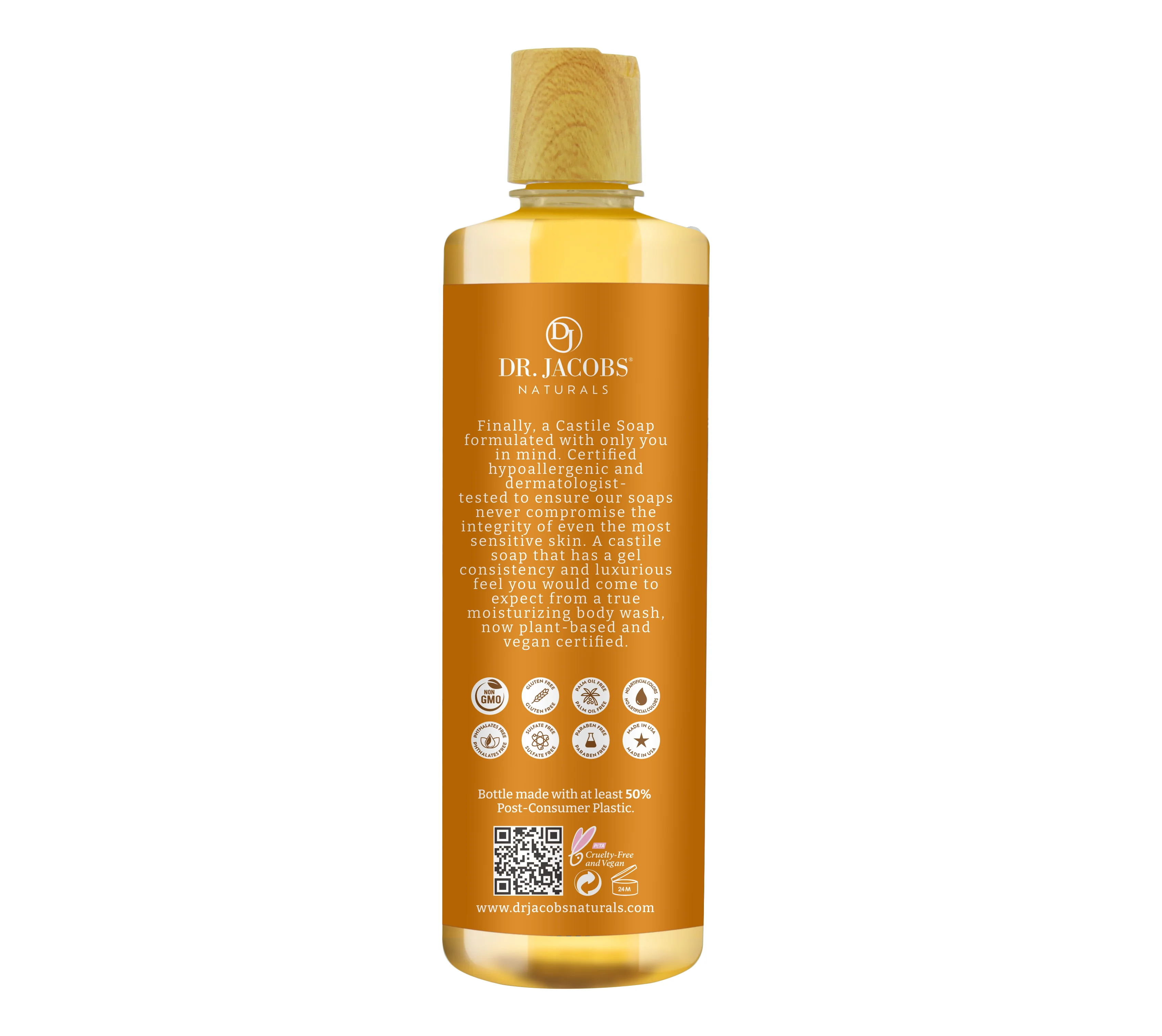 Citrus Castile Body Wash - Orange & Ginger - 32oz - Image 6