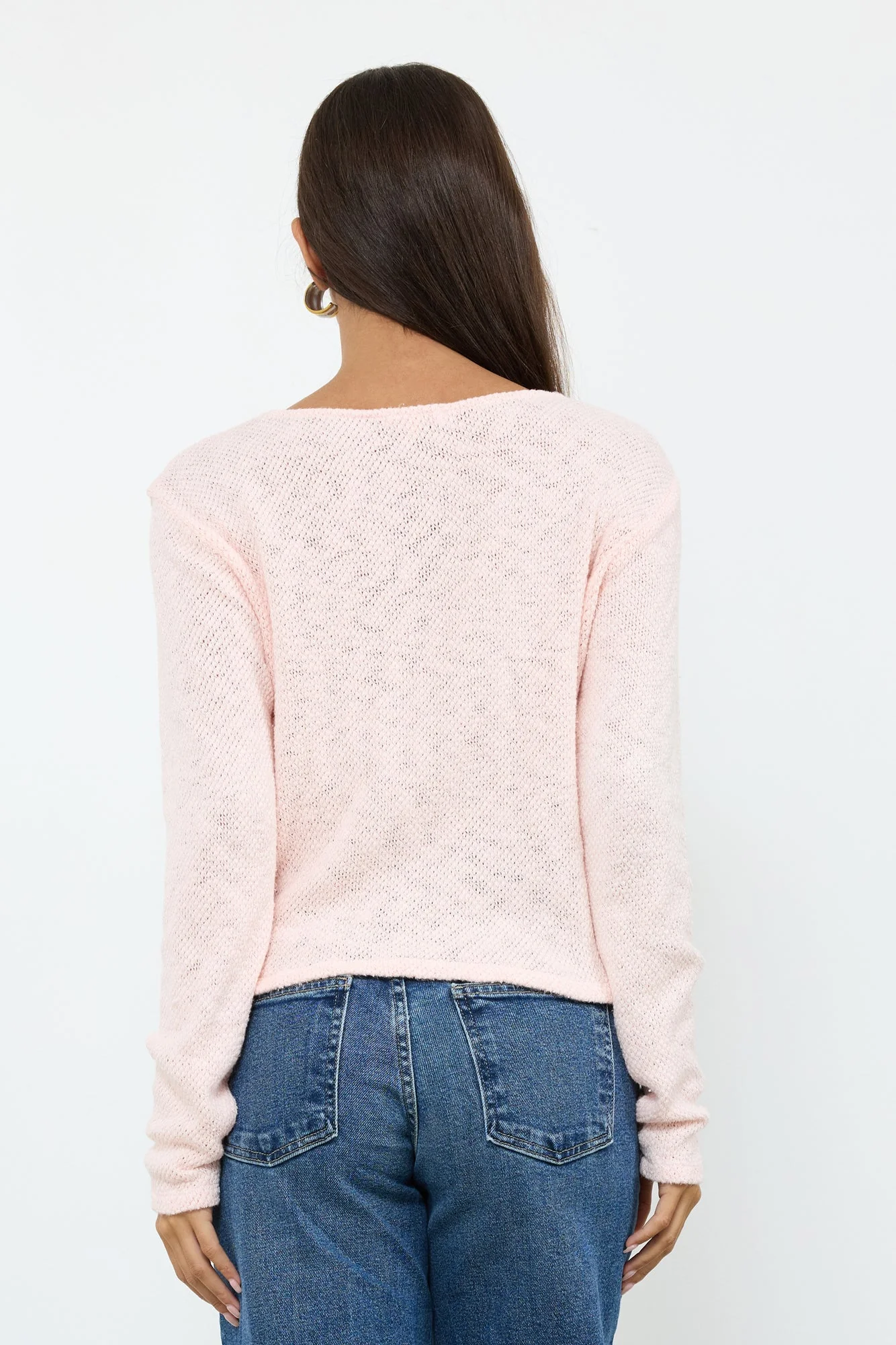 Orion Sweater Pullover Mesh Fabric - Image 4