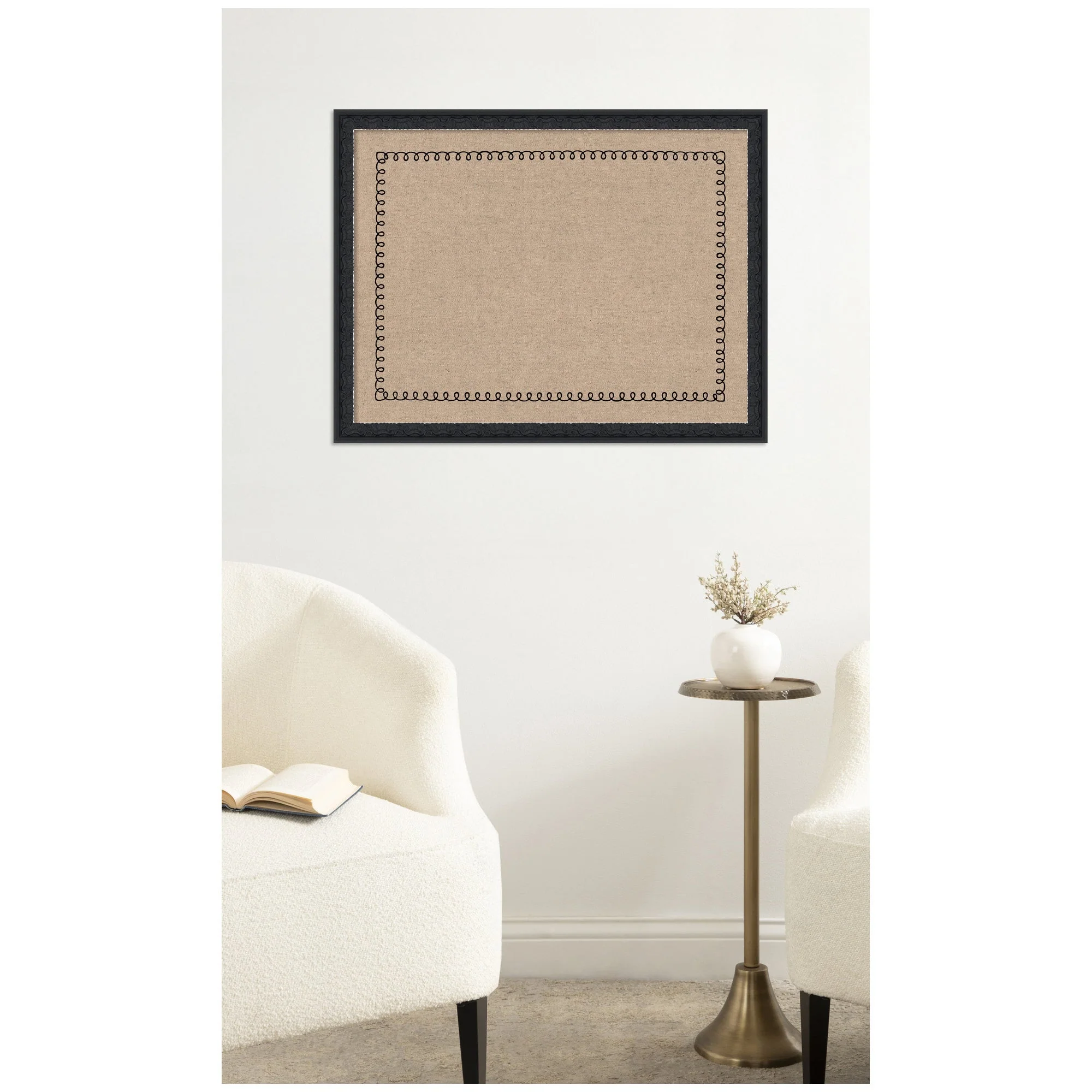 Pinboard Black Scallop Print - Image 21