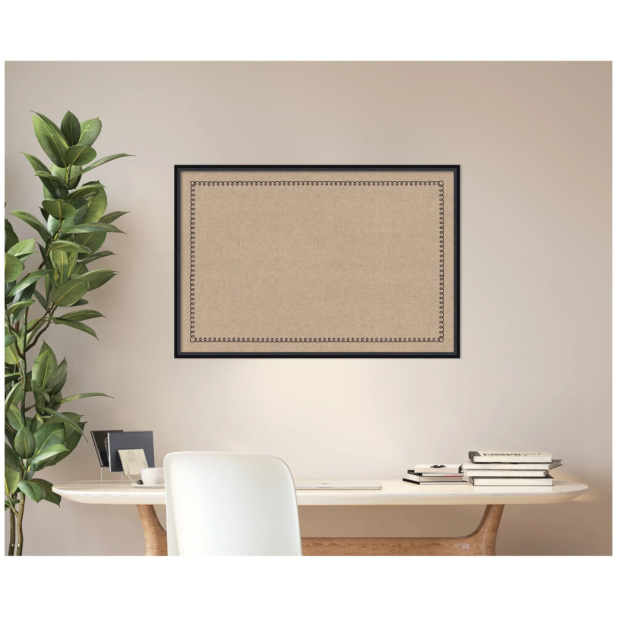 Pinboard Black Scallop Print - Image 22