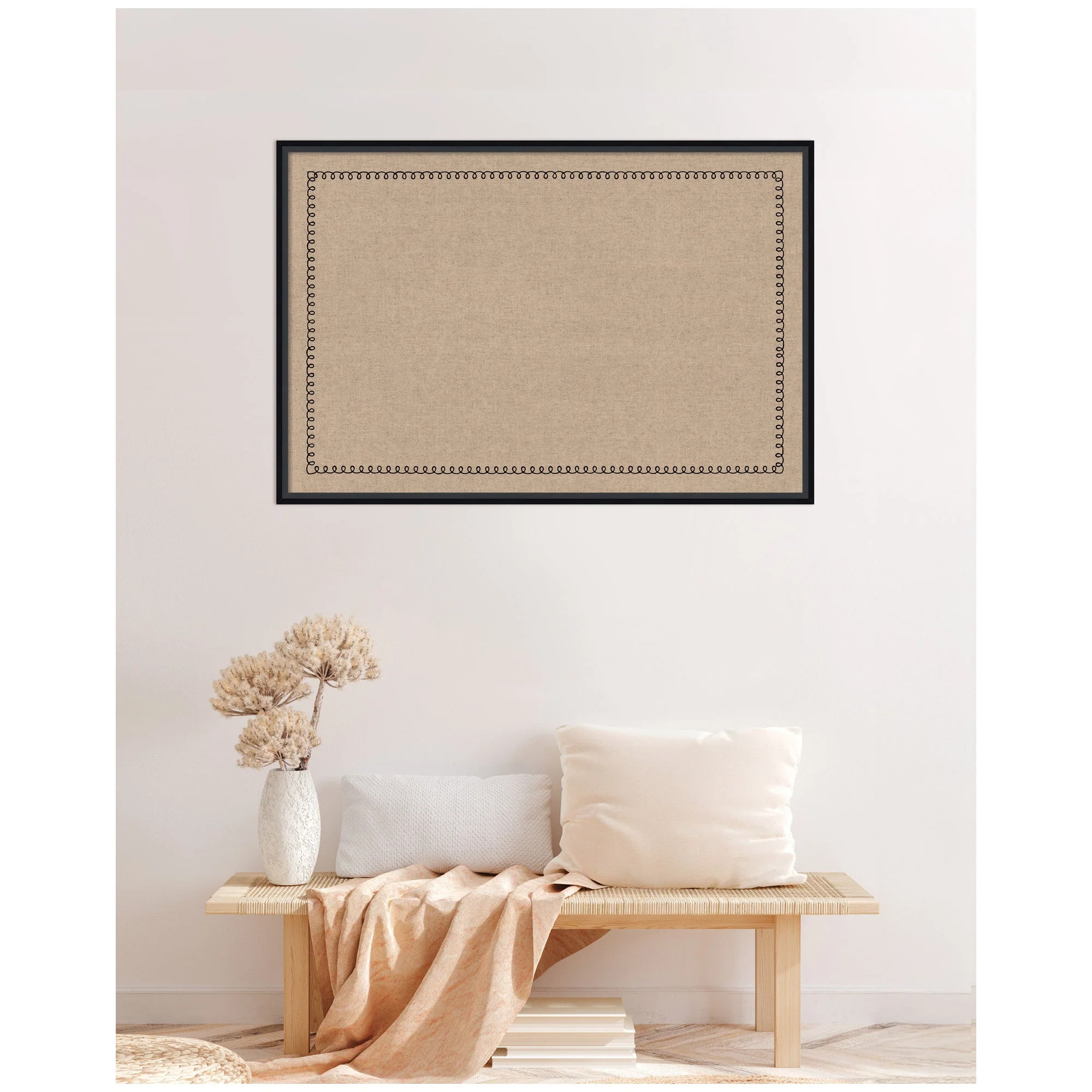 Pinboard Black Scallop Print - Image 3