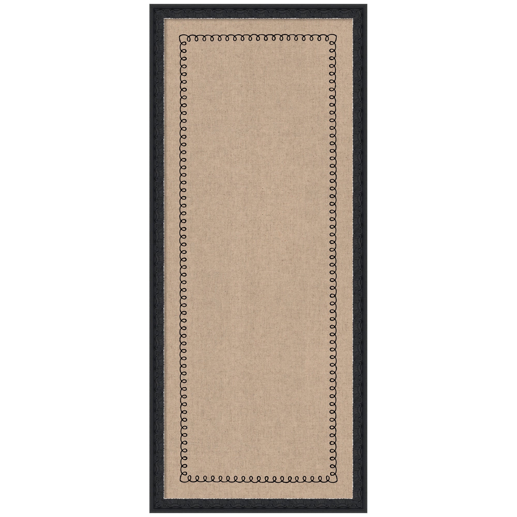Pinboard Black Scallop Print - Image 31