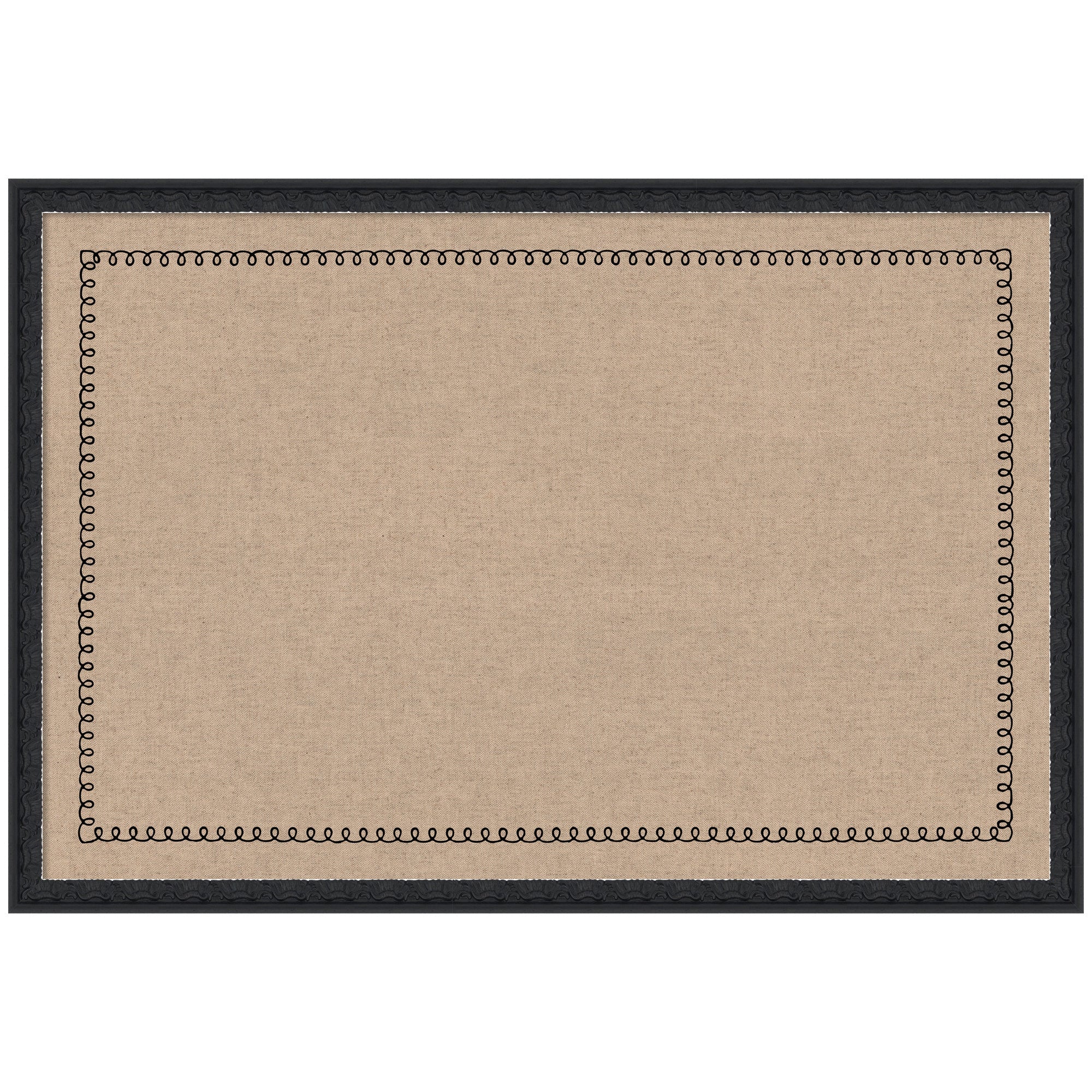 Pinboard Black Scallop Print - Image 36