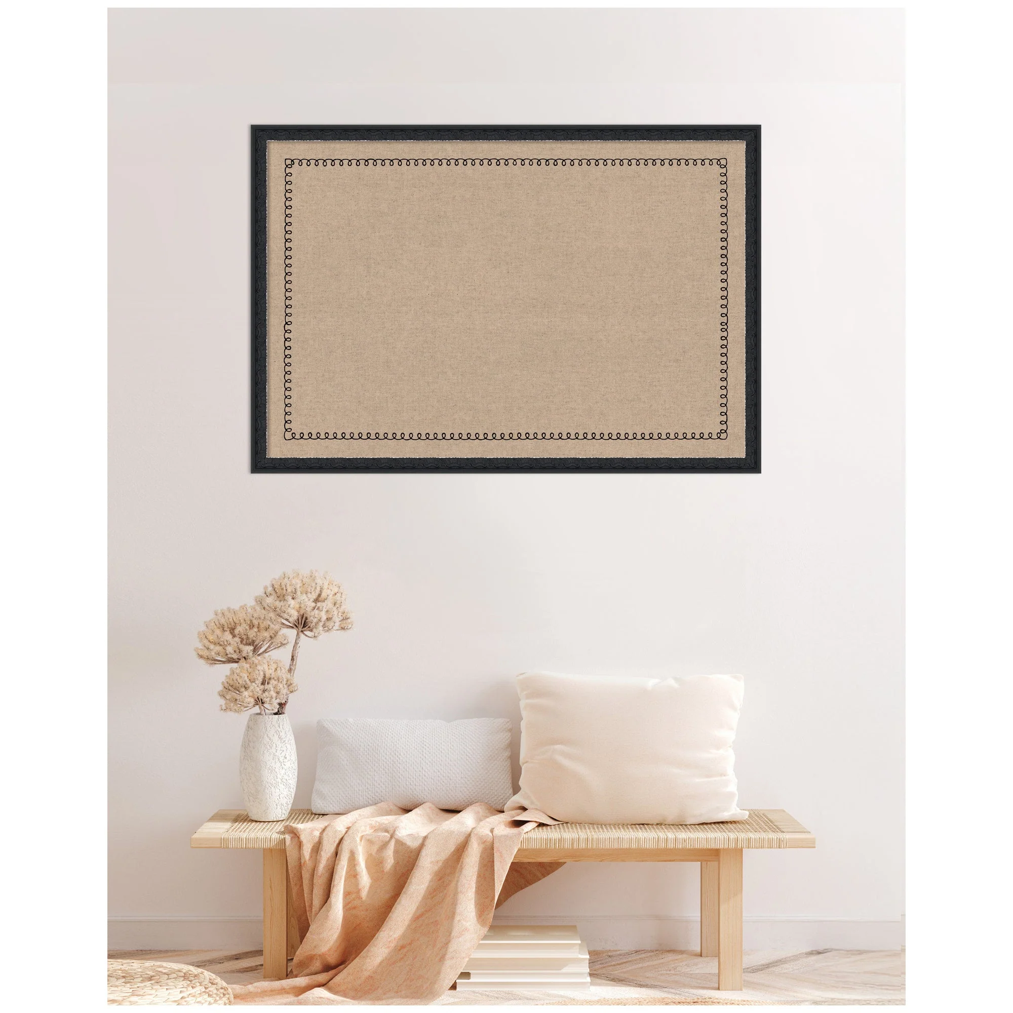 Pinboard Black Scallop Print - Image 40