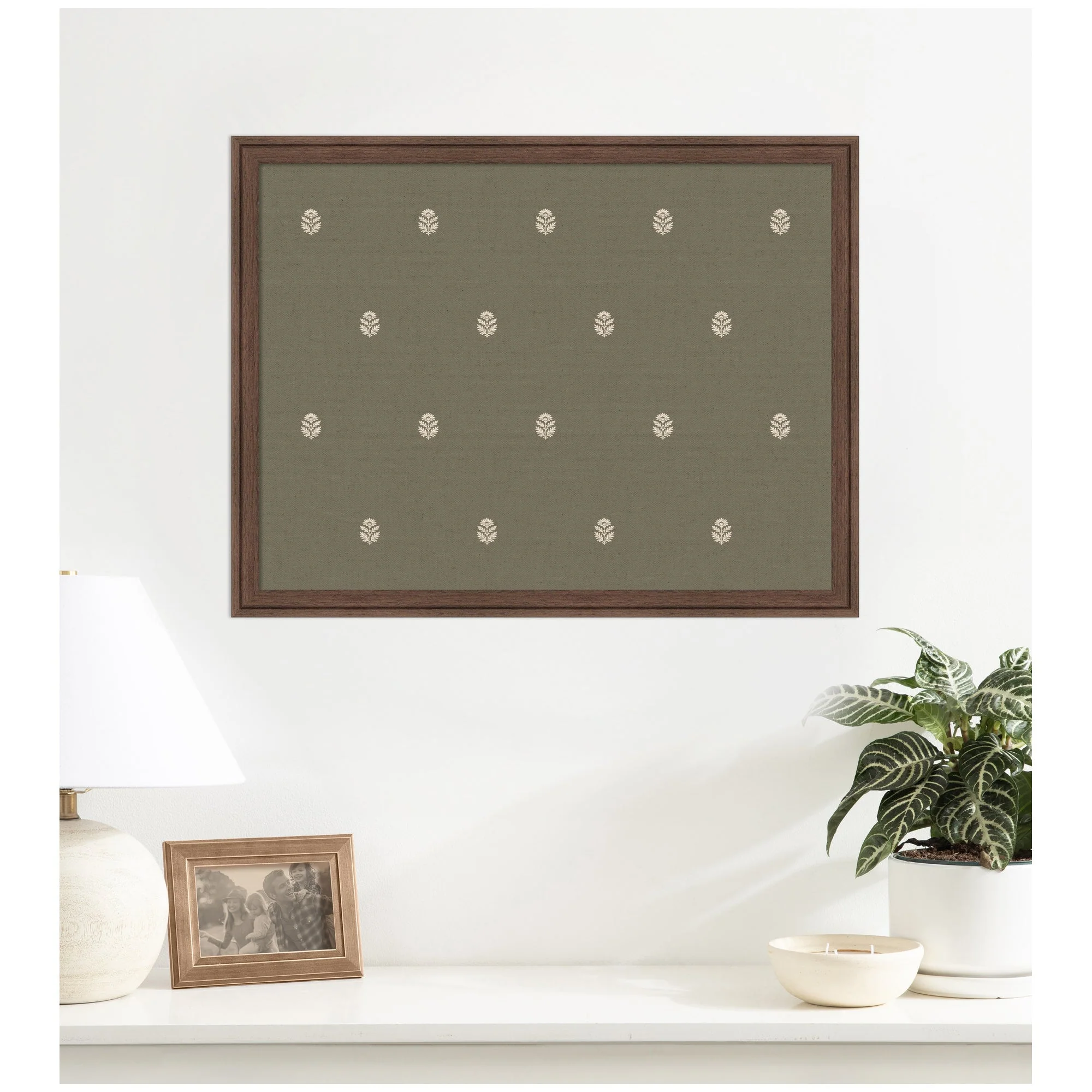 Pinboard Green Botanical Block Print - Image 69