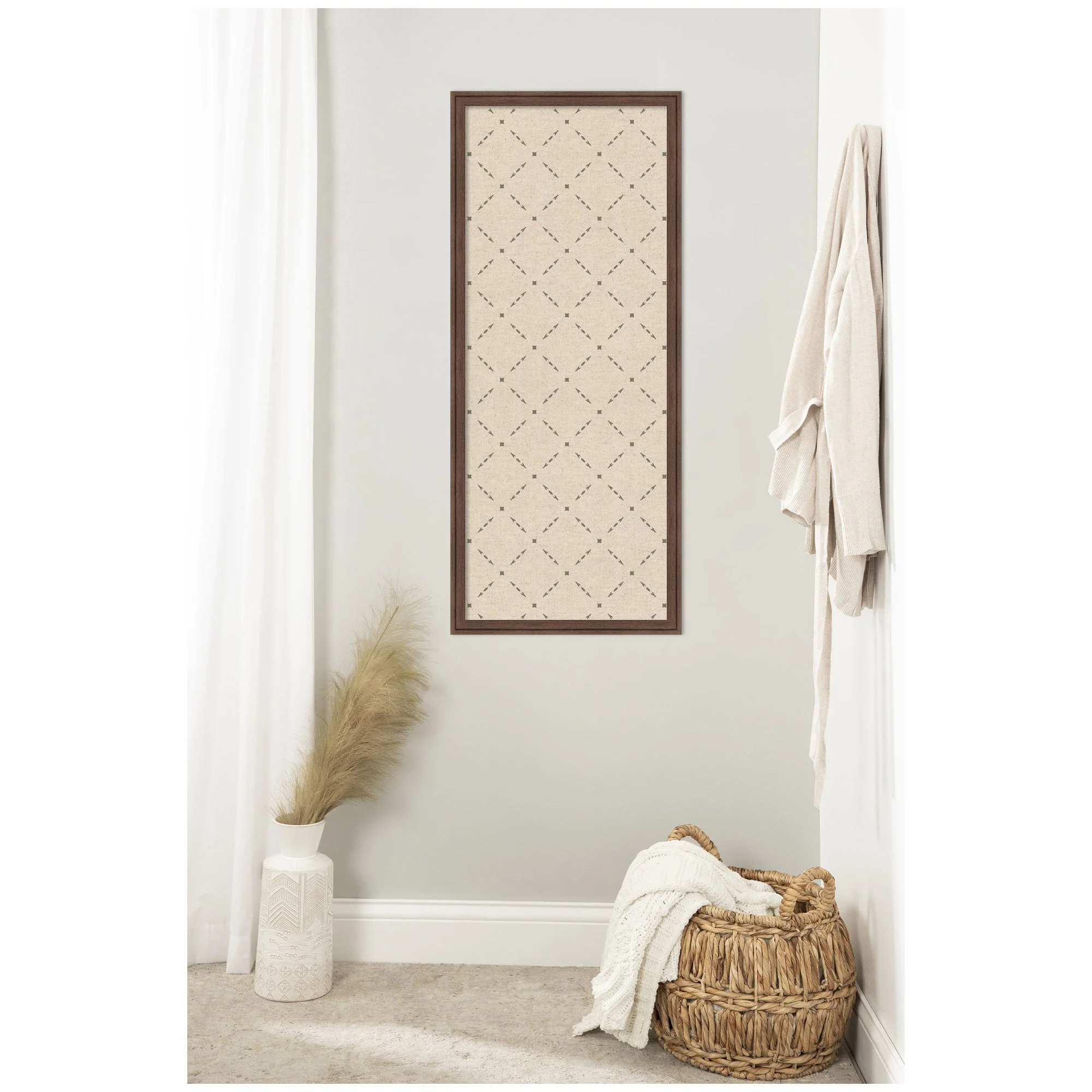 Pinboard Green Lattice Print - Image 11