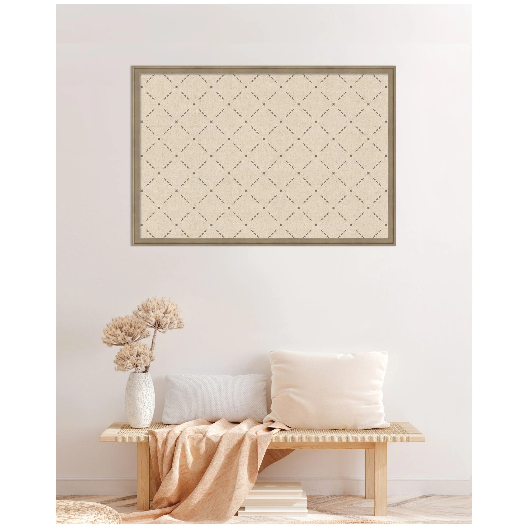 Pinboard Green Lattice Print - Image 15