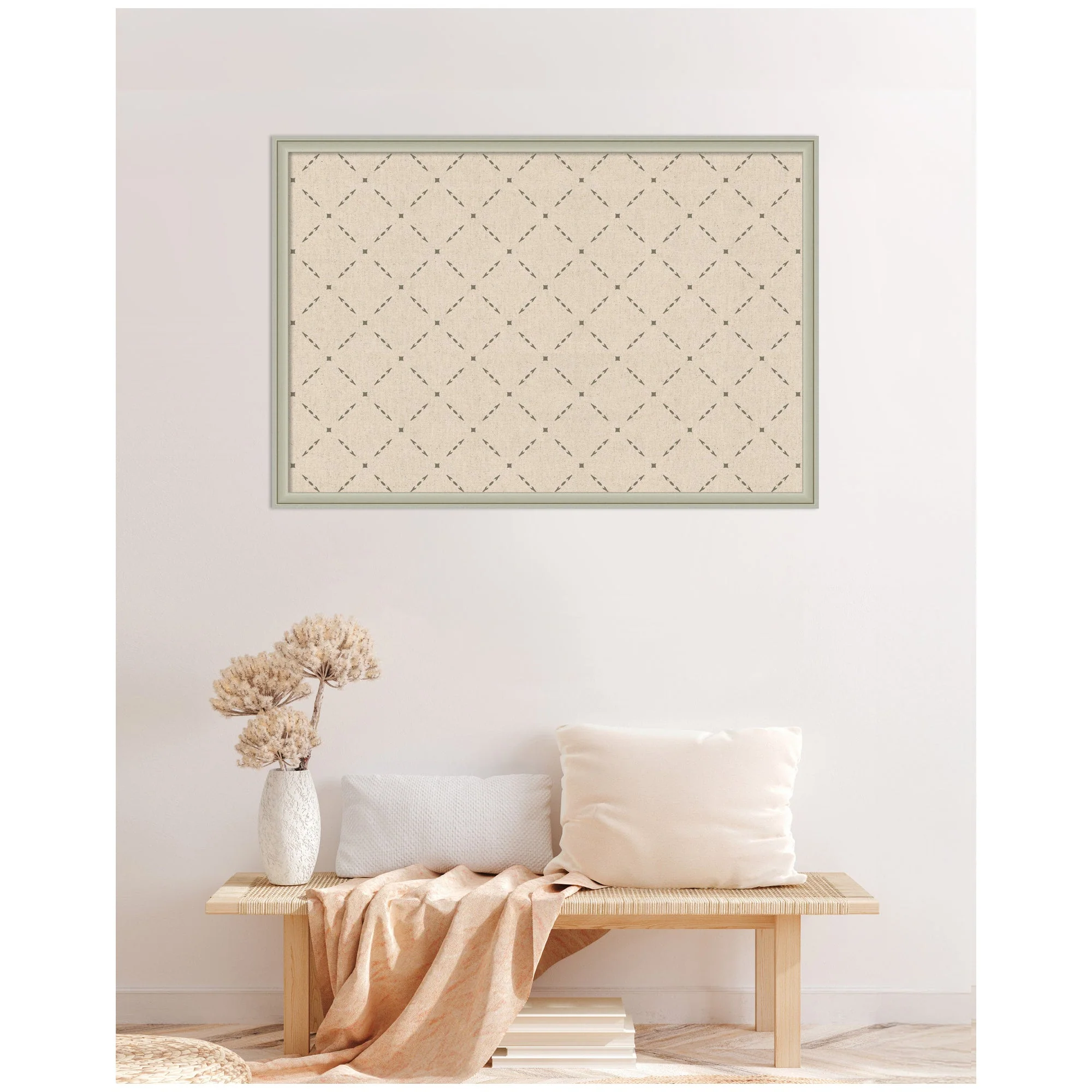 Pinboard Green Lattice Print - Image 16