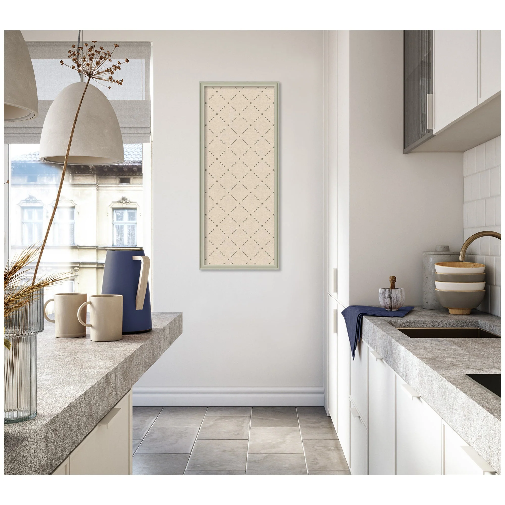 Pinboard Green Lattice Print - Image 18