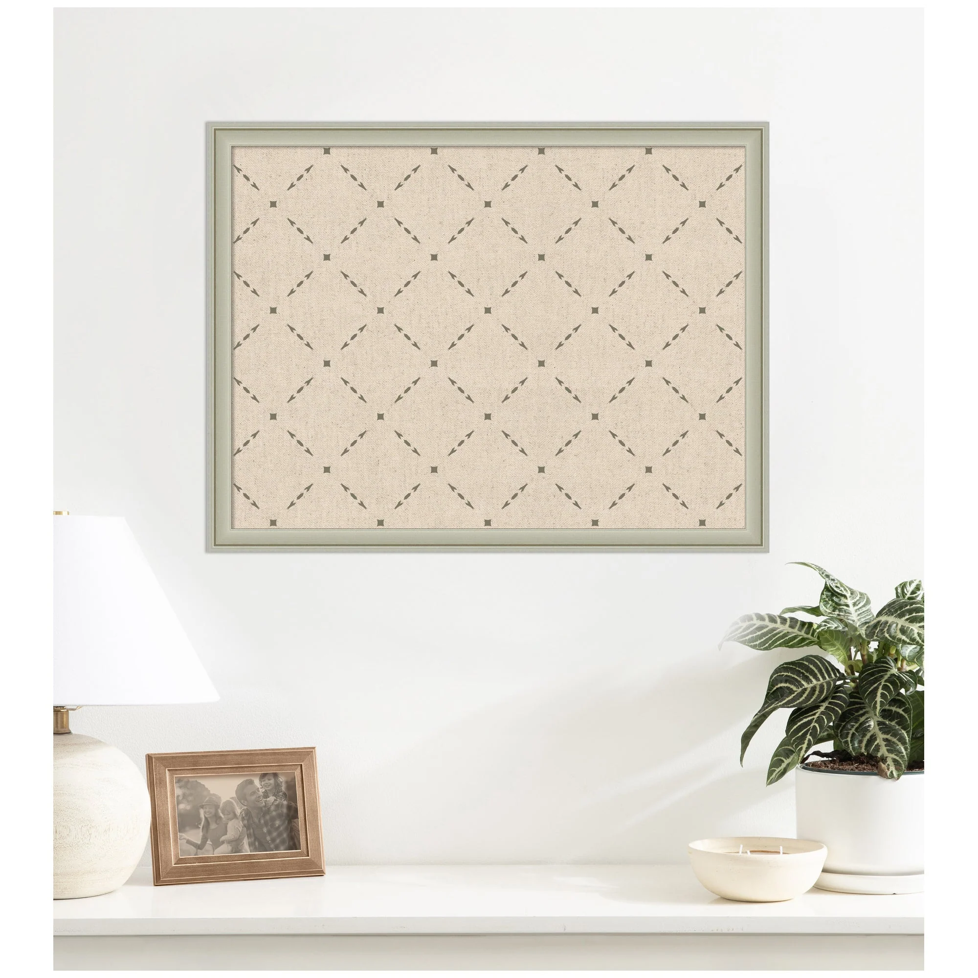 Pinboard Green Lattice Print - Image 19