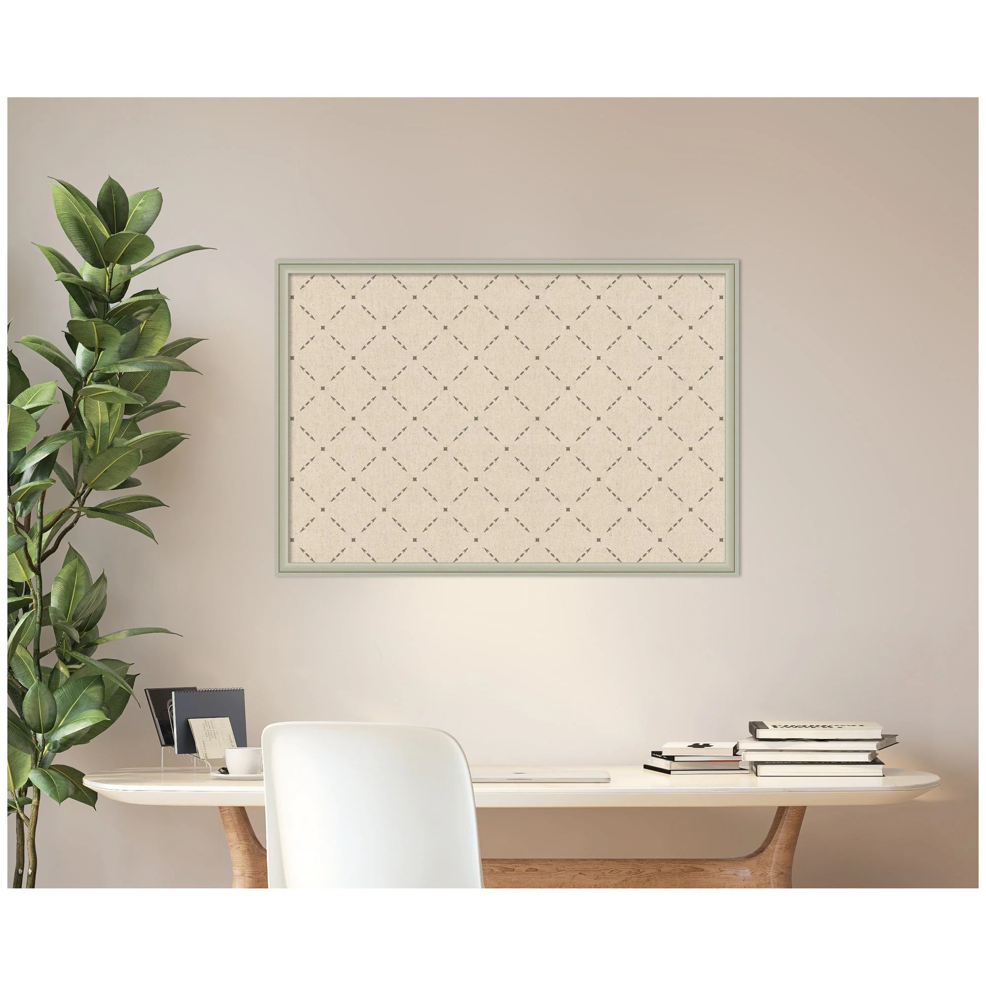 Pinboard Green Lattice Print - Image 20