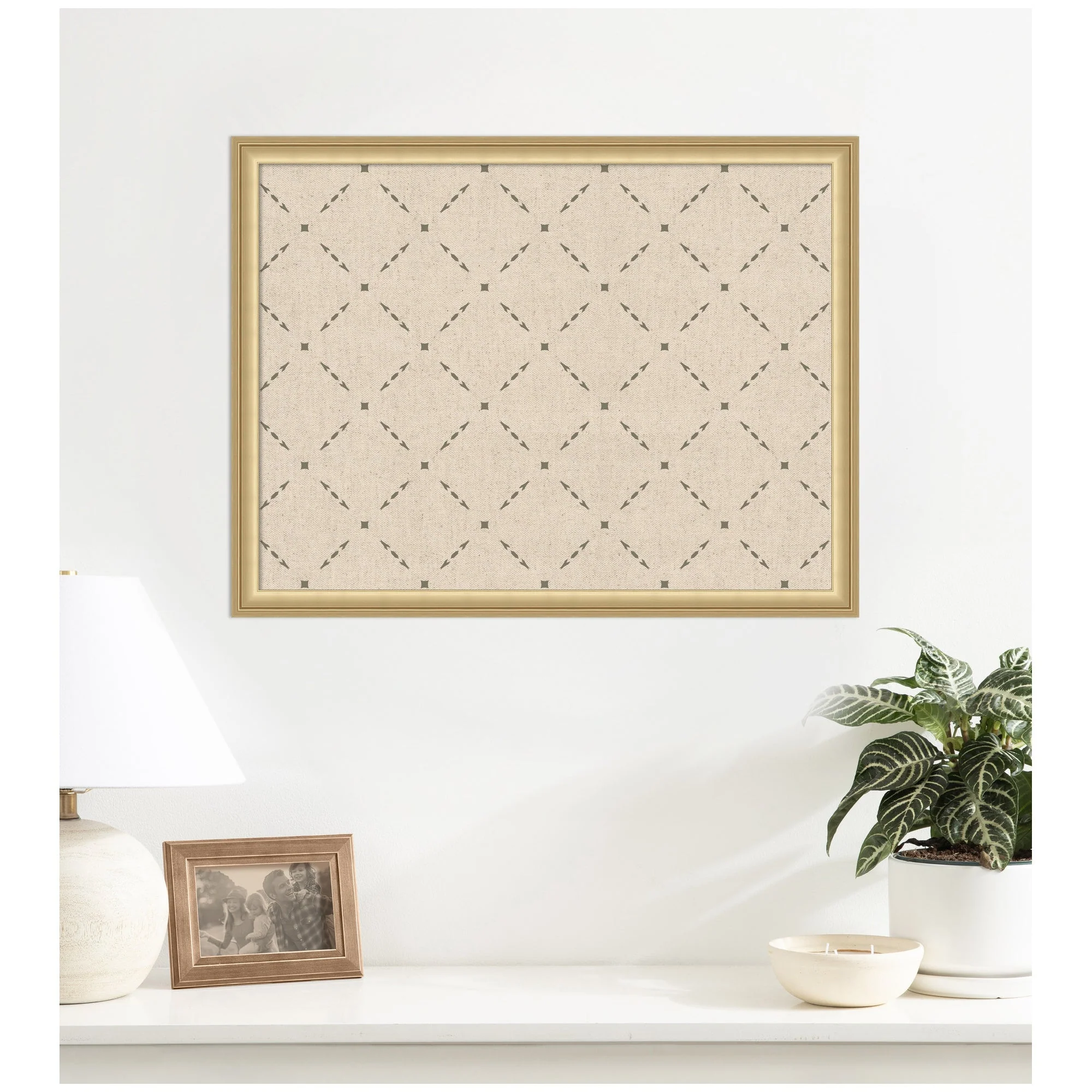 Pinboard Green Lattice Print - Image 37