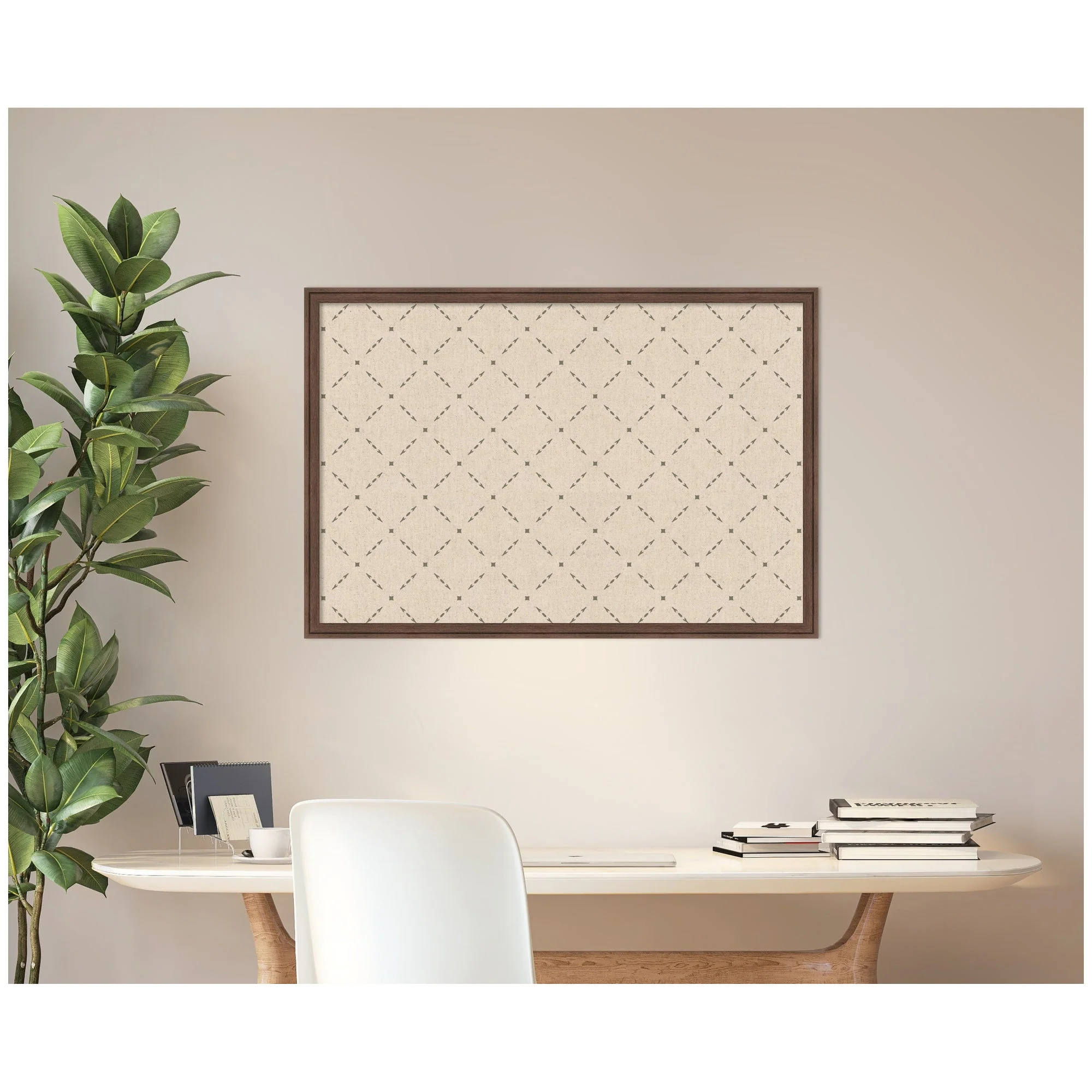 Pinboard Green Lattice Print - Image 38