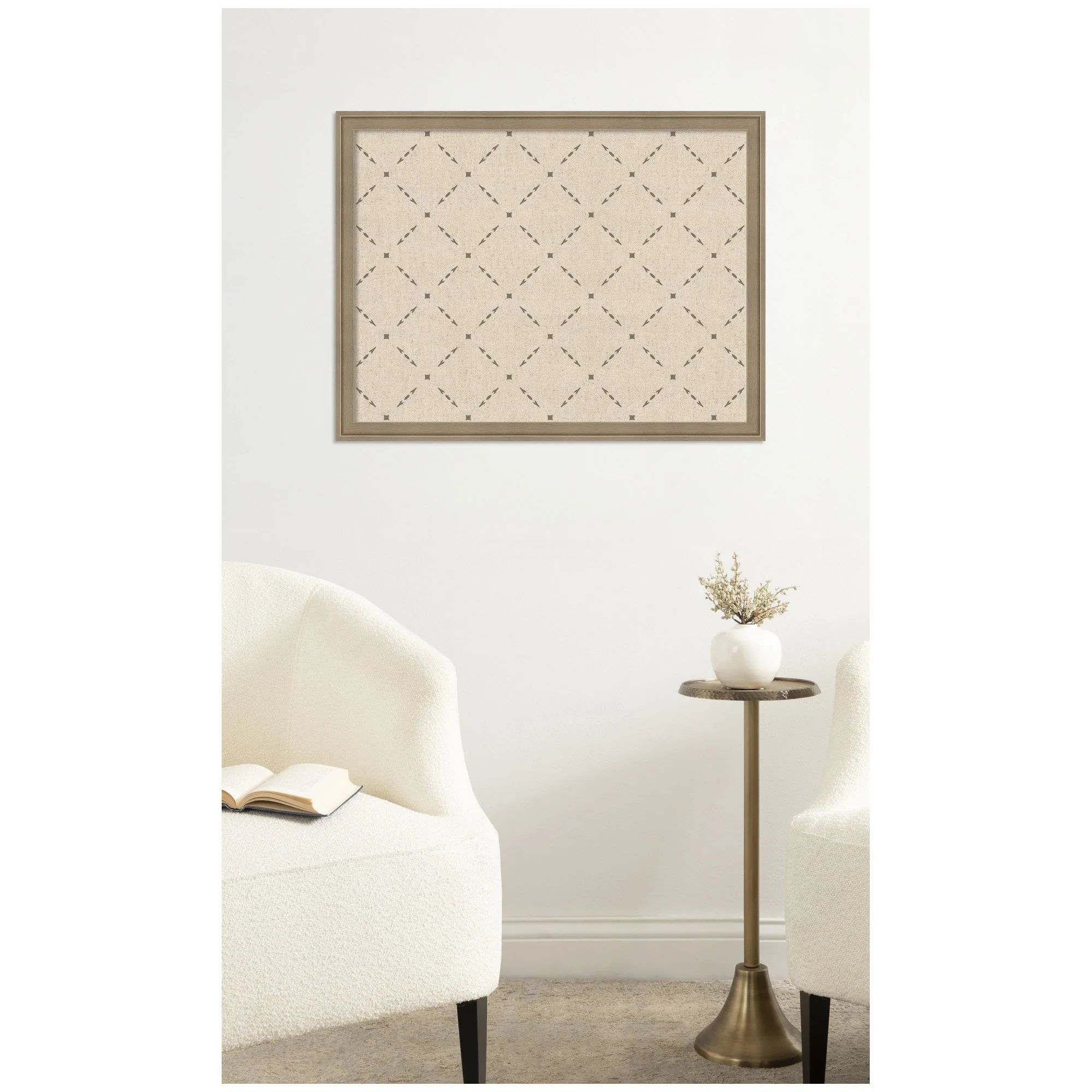 Pinboard Green Lattice Print - Image 52