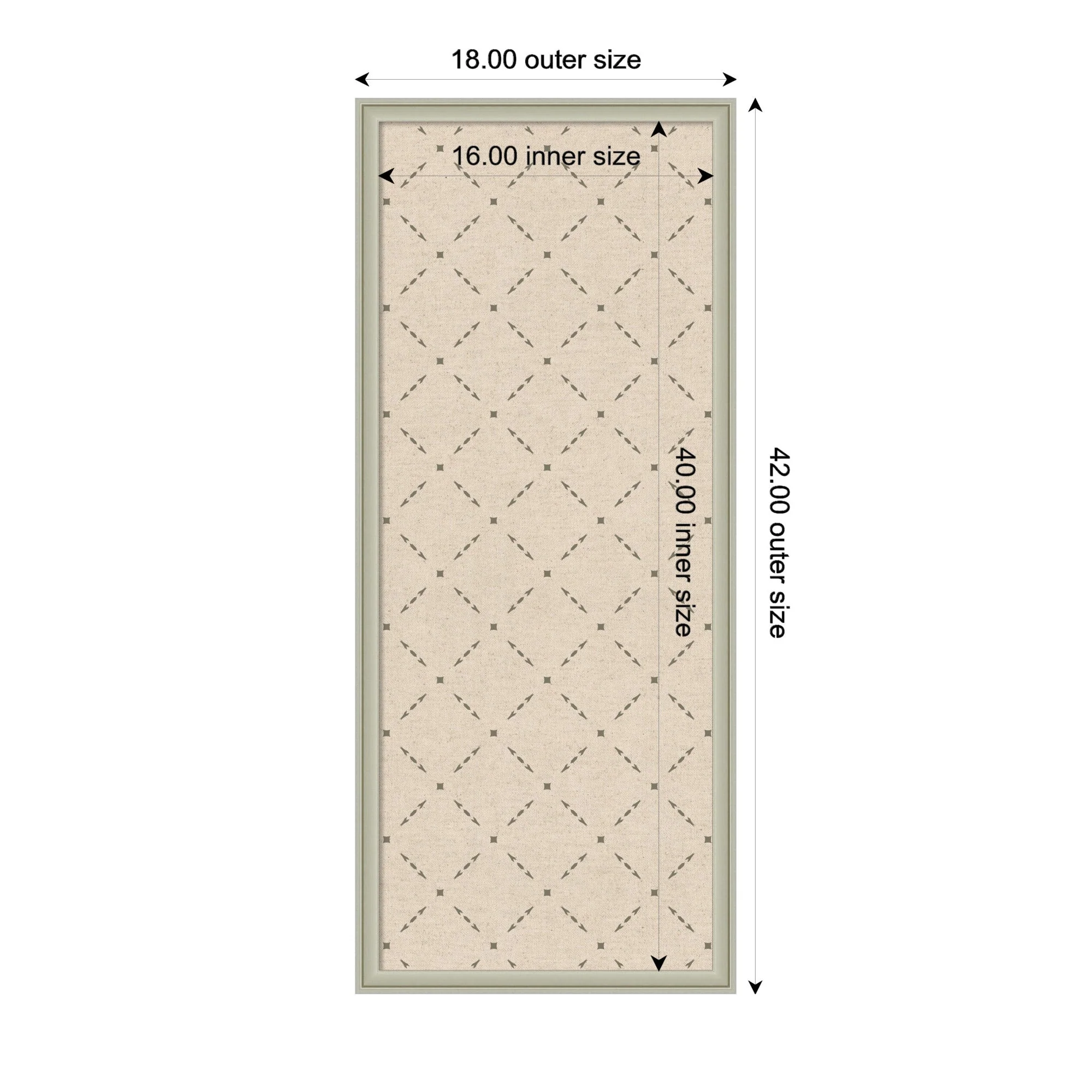 Pinboard Green Lattice Print - Image 69