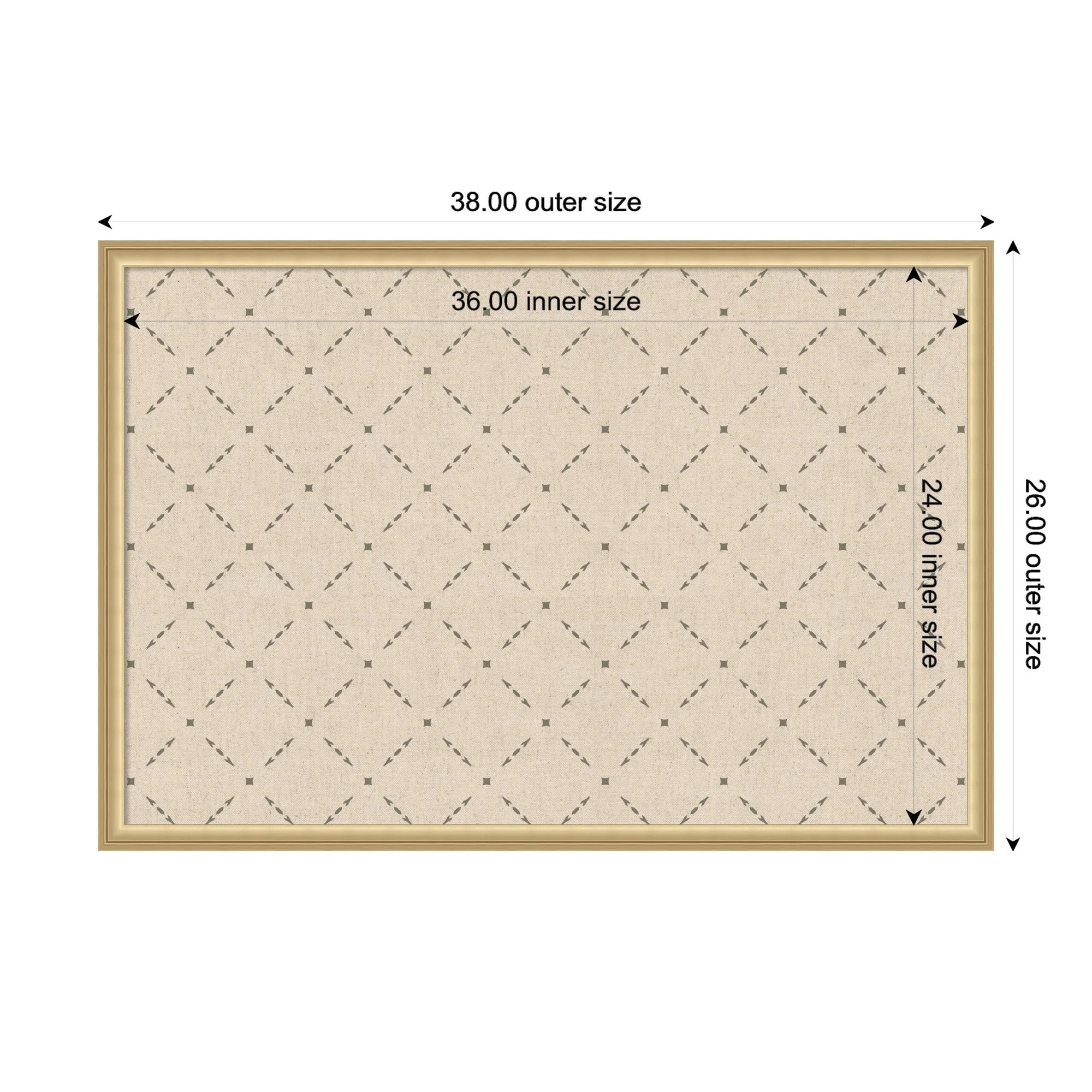 Pinboard Green Lattice Print - Image 75