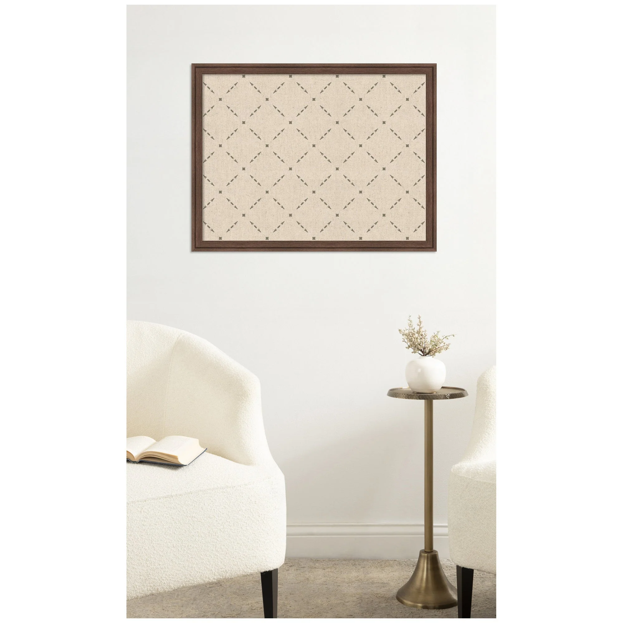 Pinboard Green Lattice Print - Image 77