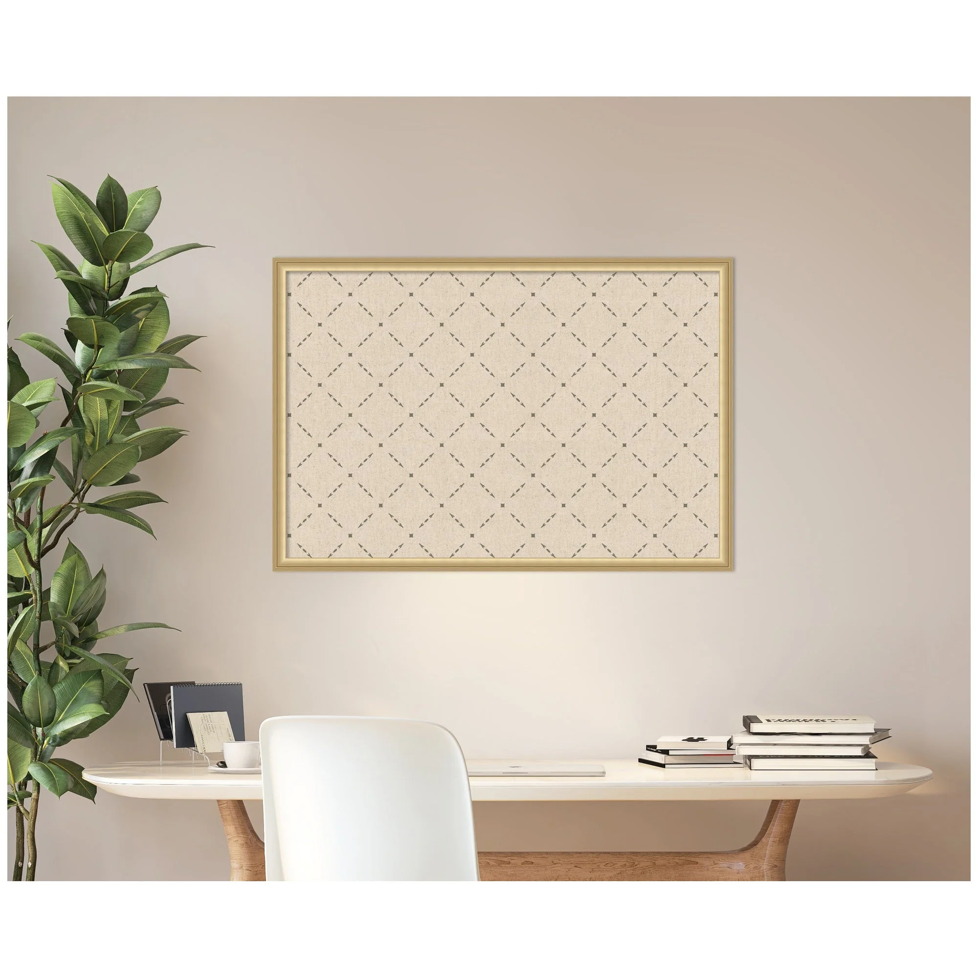 Pinboard Green Lattice Print - Image 81