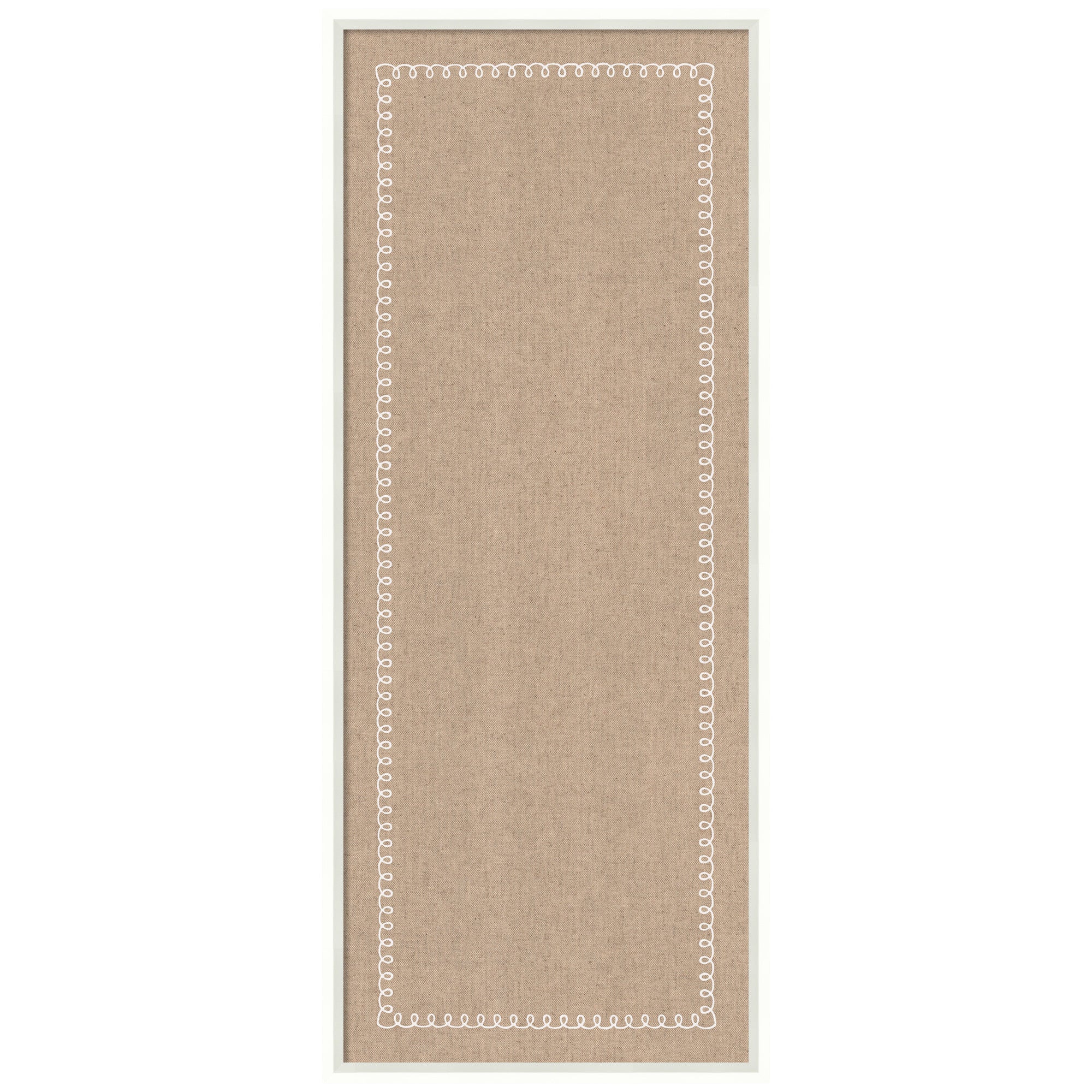Pinboard White Scalloped Edge - Image 18