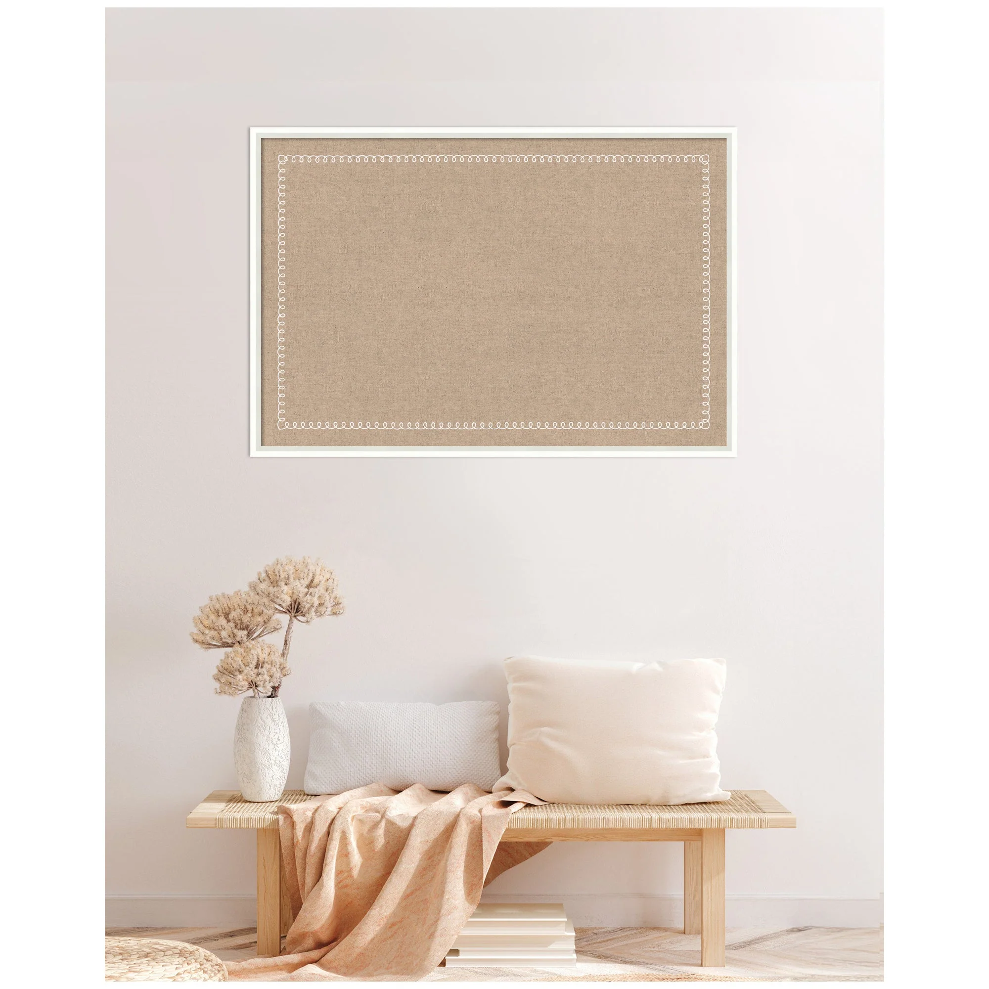 Pinboard White Scalloped Edge - Image 6