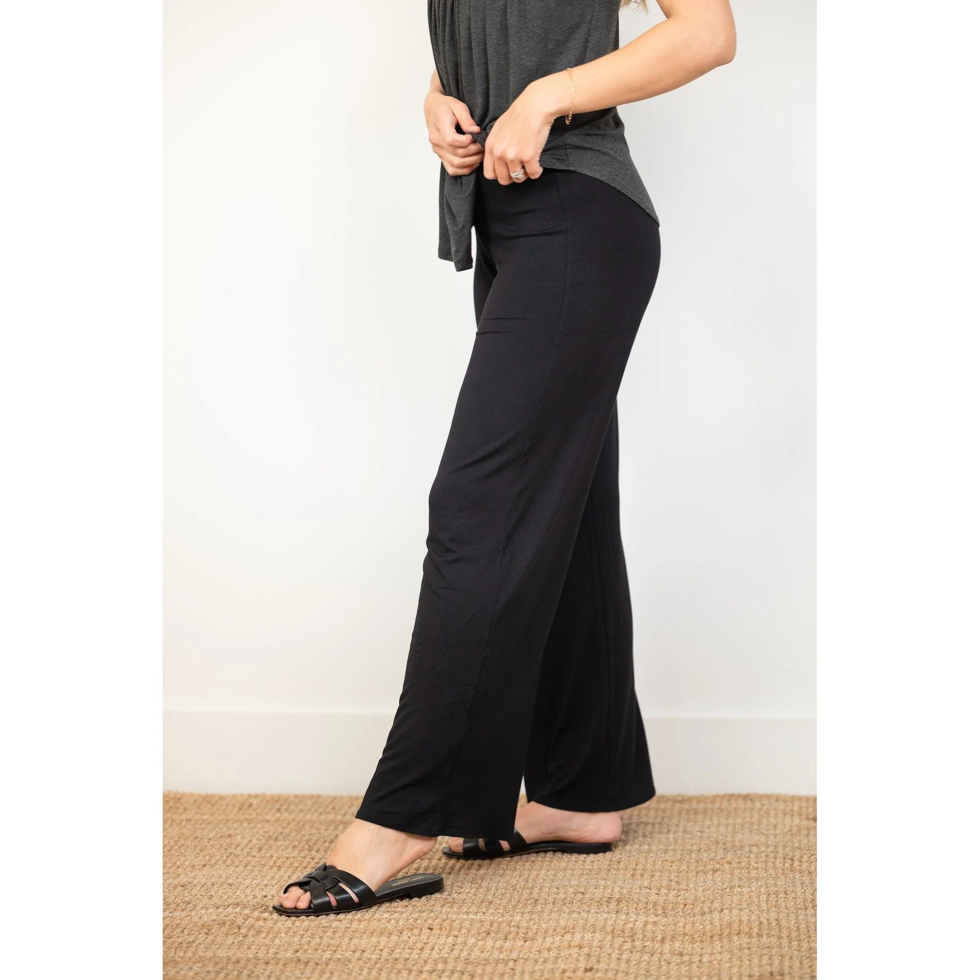 Palazzo Power Lounge Pants - Image 11