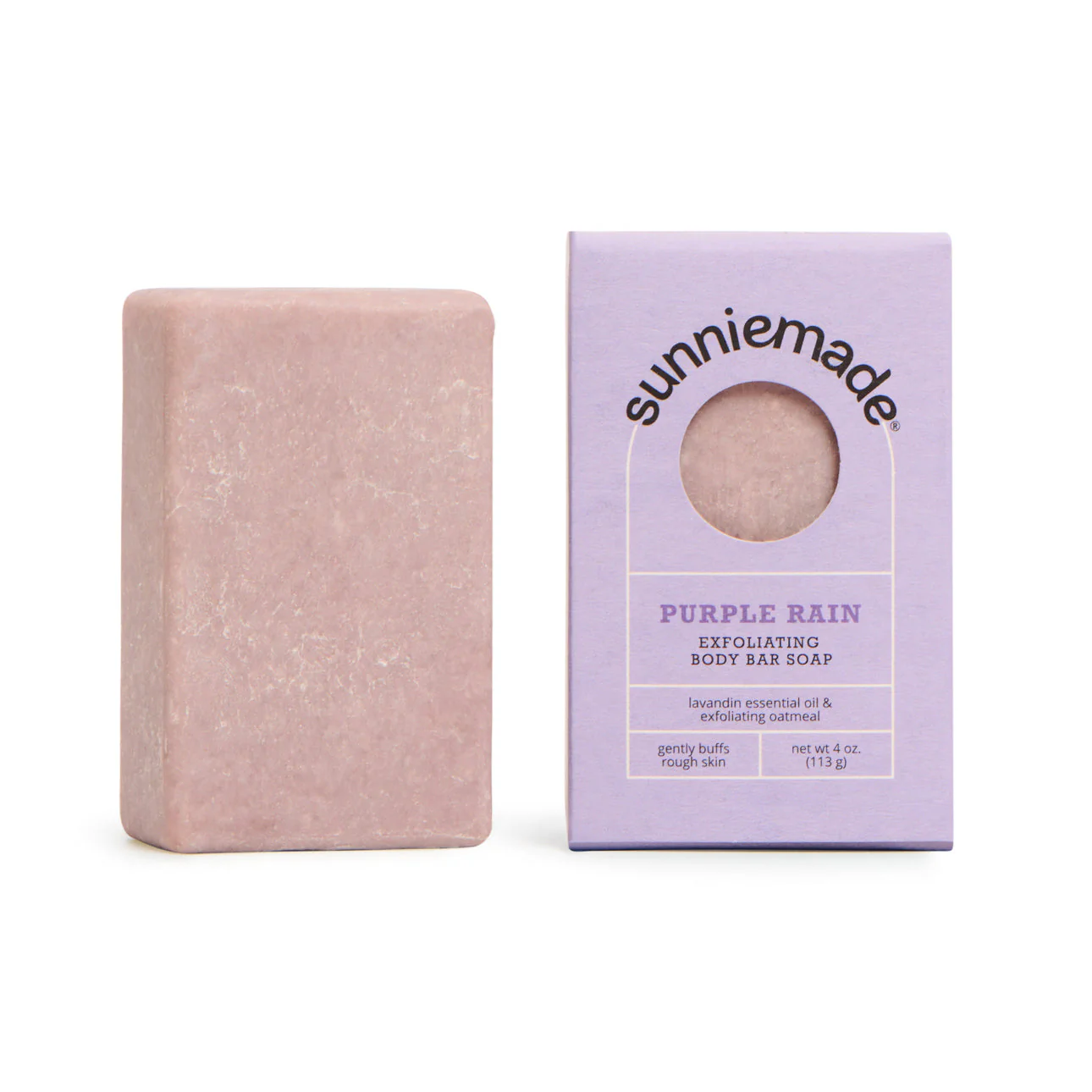 Lavandin Exfoliating Body Bar Soap - 4 Oz