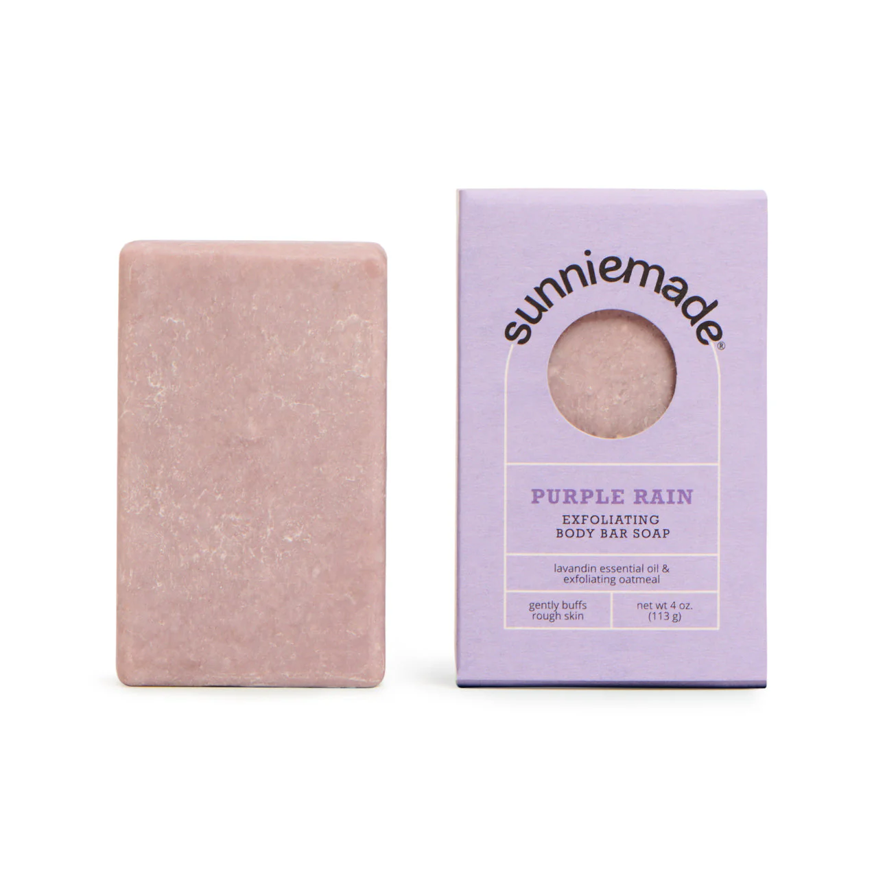 Lavandin Exfoliating Body Bar Soap - 4 Oz - Image 7