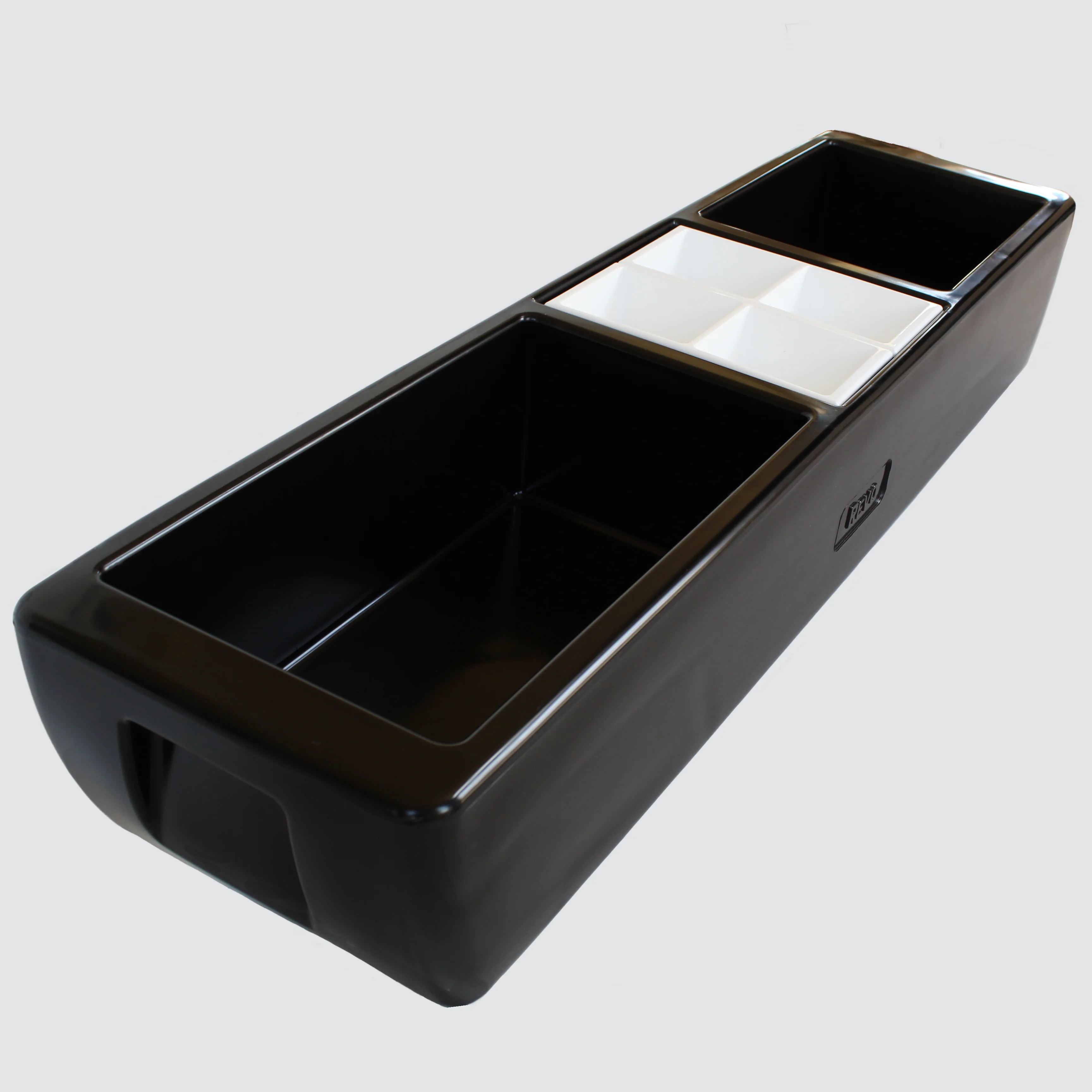 Insulated Party Barge Beverage Cooler - Deep Black - Image 10