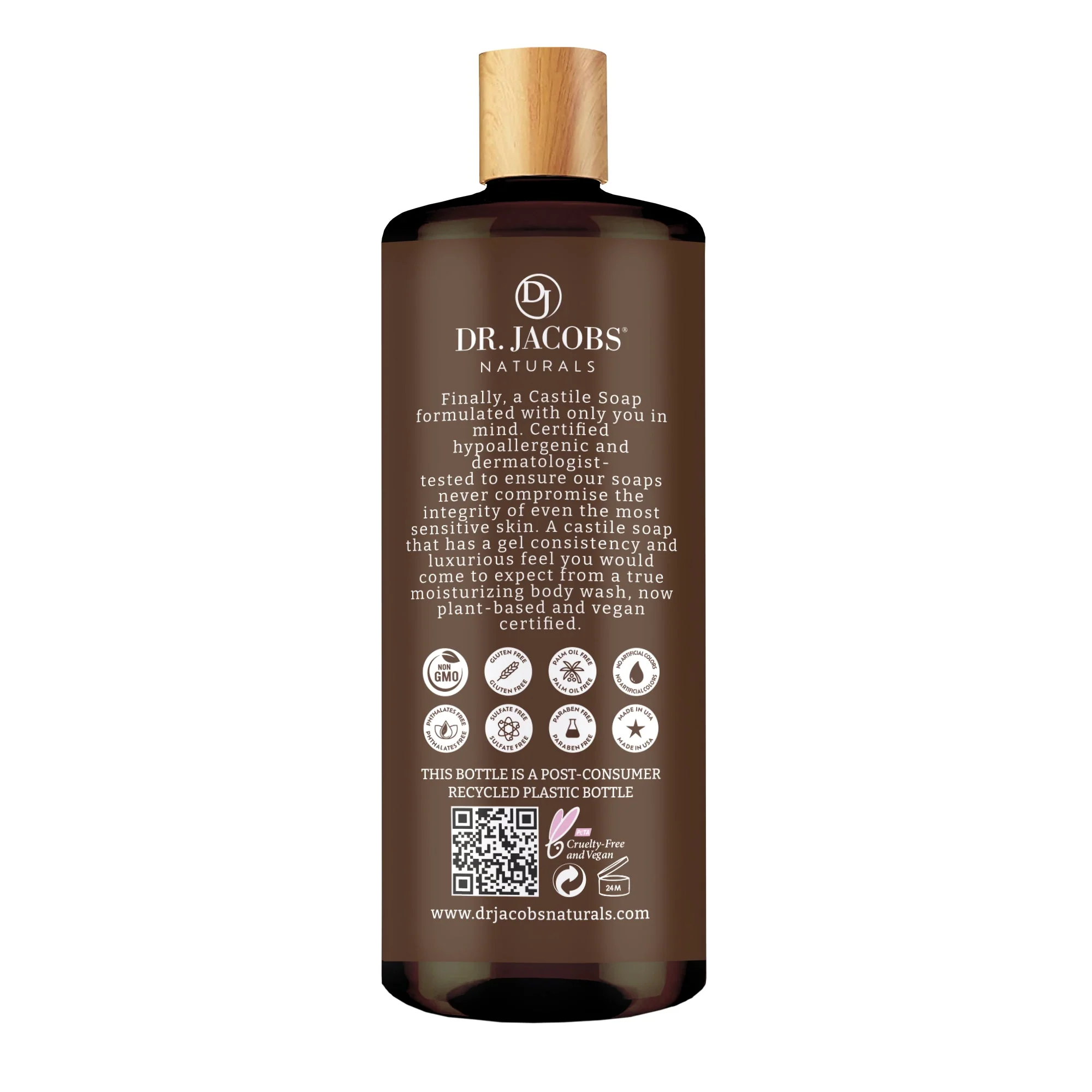 Shea Butter Castile Body Wash - 32 oz - Image 3