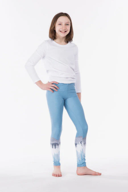 Kids Eco-Friendly Sky Summit Yoga Pants