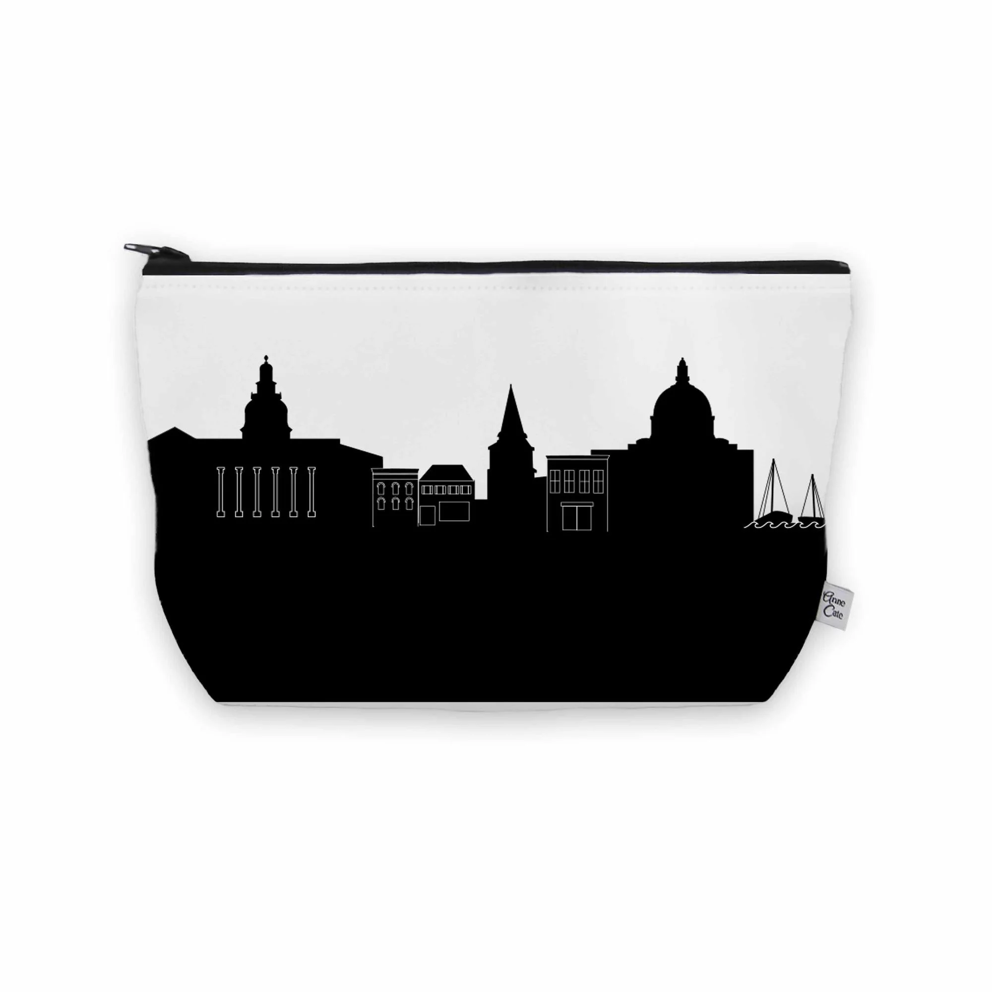 Skyline Minimalist Cosmetic Makeup Bag - Choose Your City - Image 10
