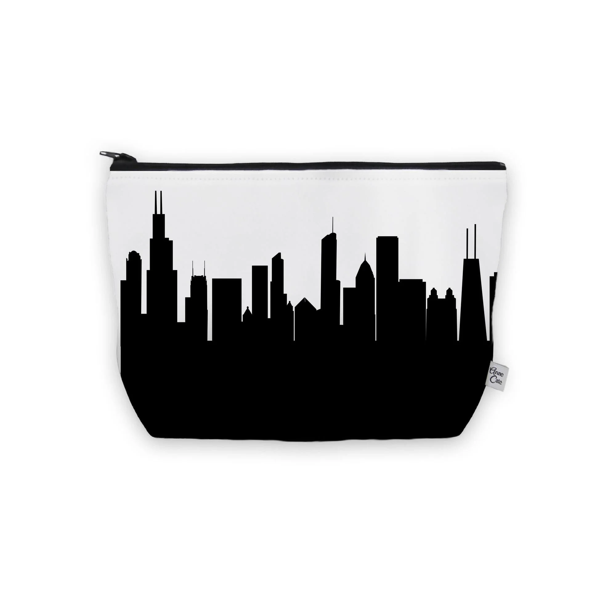 Skyline Minimalist Cosmetic Makeup Bag - Choose Your City - Image 25