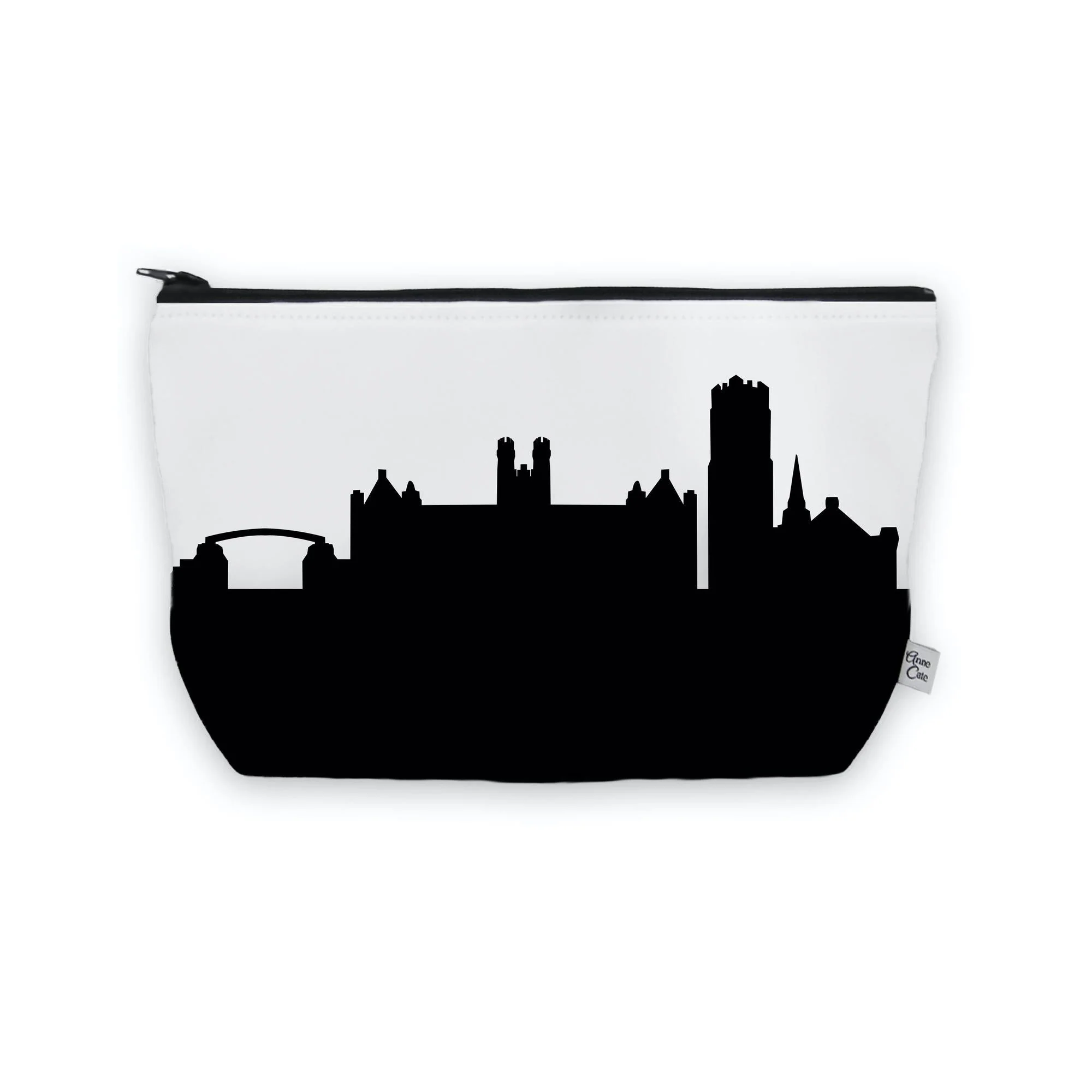 Skyline Minimalist Cosmetic Makeup Bag - Choose Your City - Image 38
