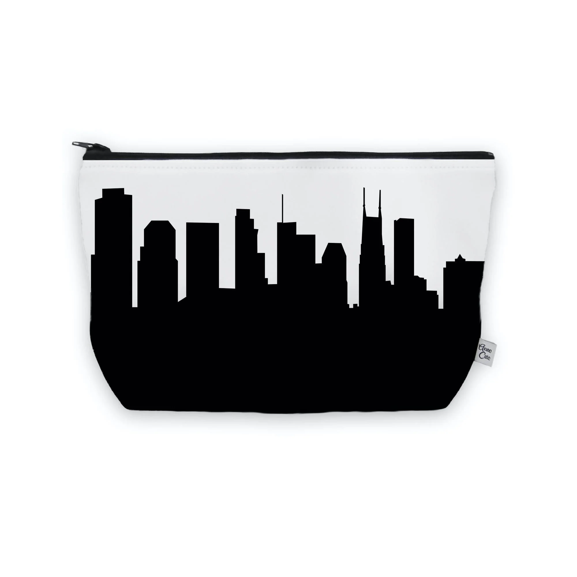 Skyline Minimalist Cosmetic Makeup Bag - Choose Your City - Image 72