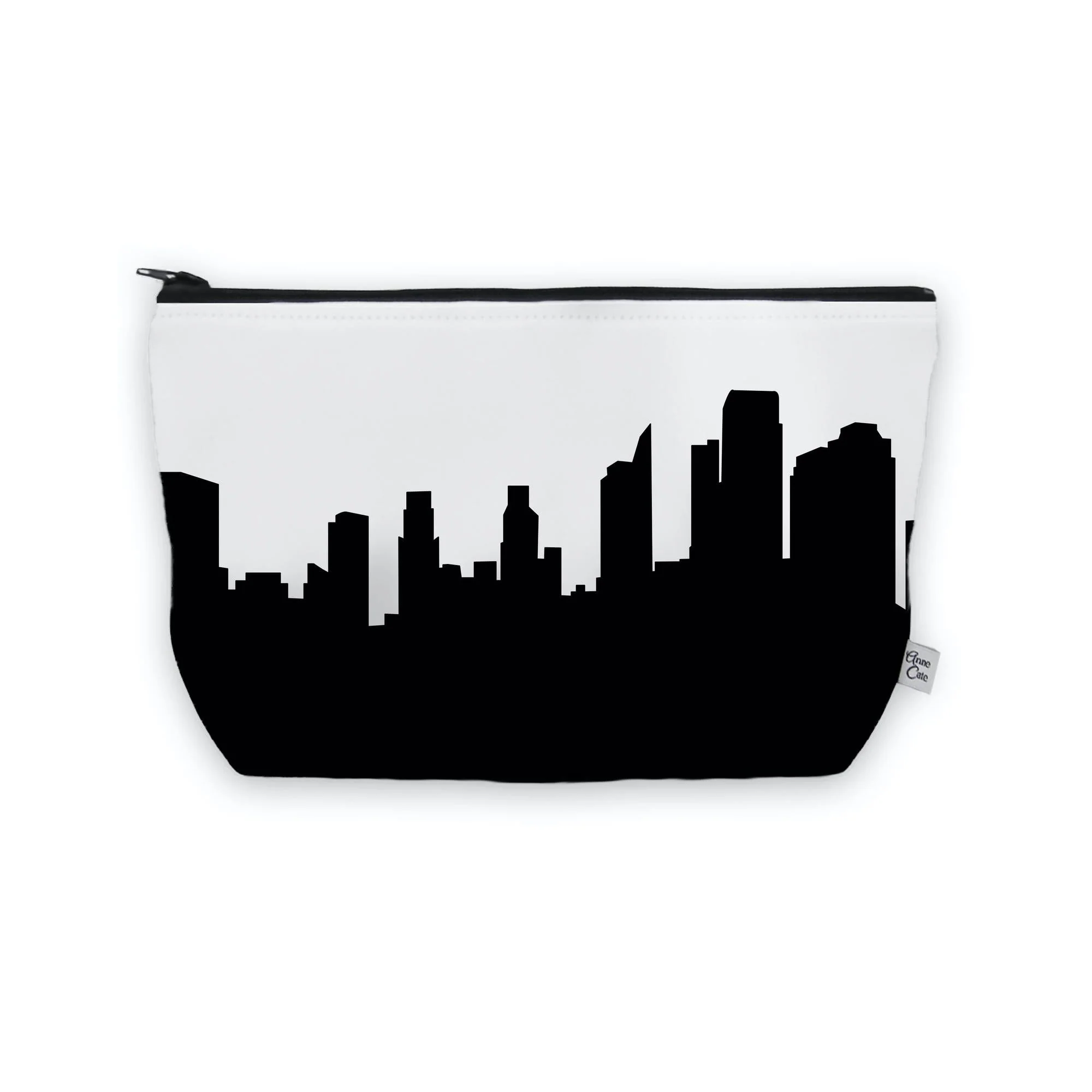 Skyline Minimalist Cosmetic Makeup Bag - Choose Your City - Image 89
