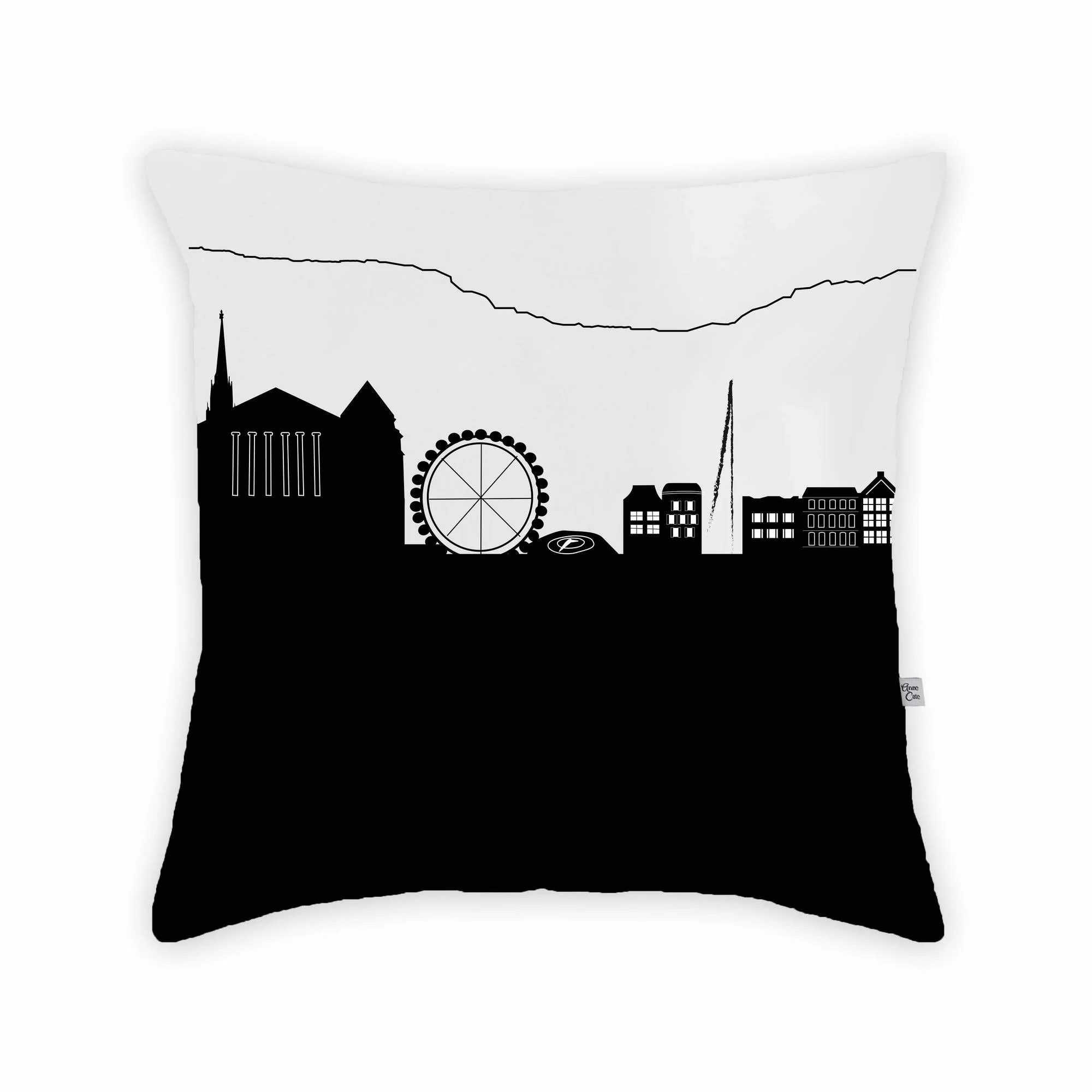 Skyline Large Throw Pillow - Image 42