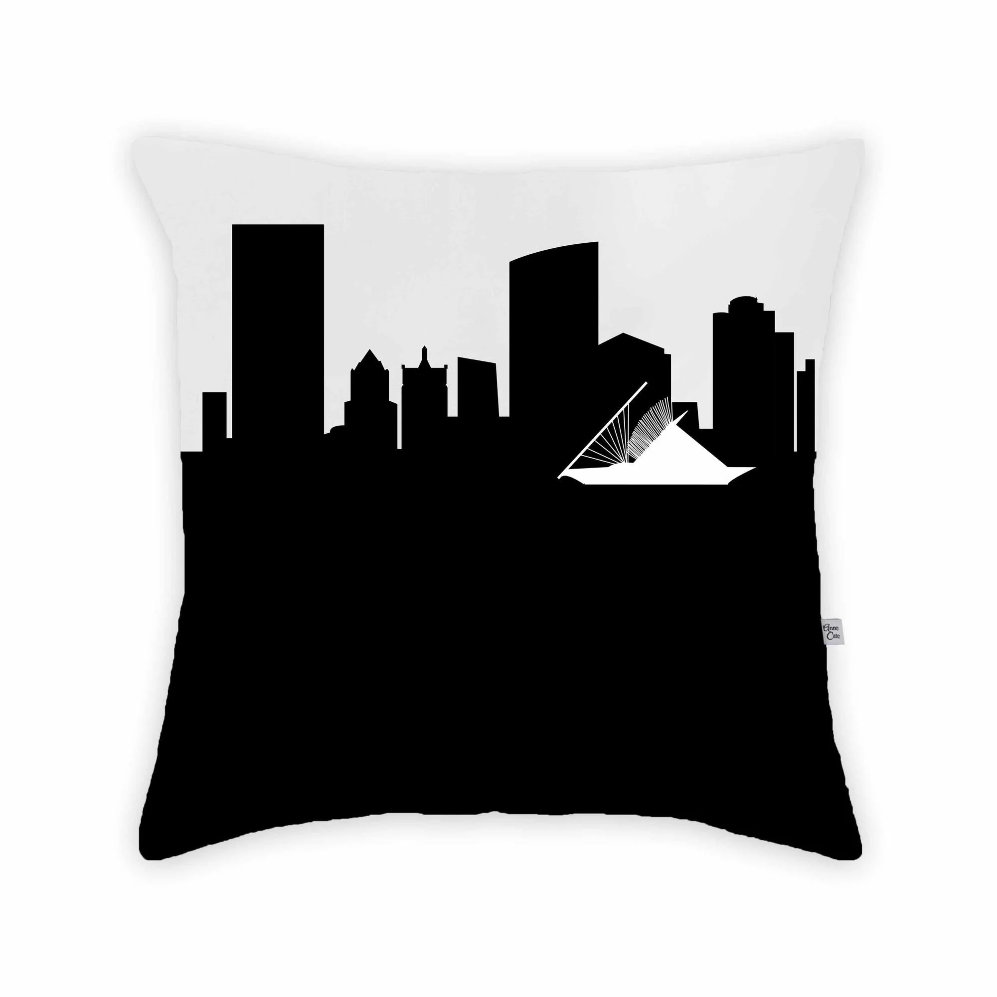 Skyline Large Throw Pillow - Image 66