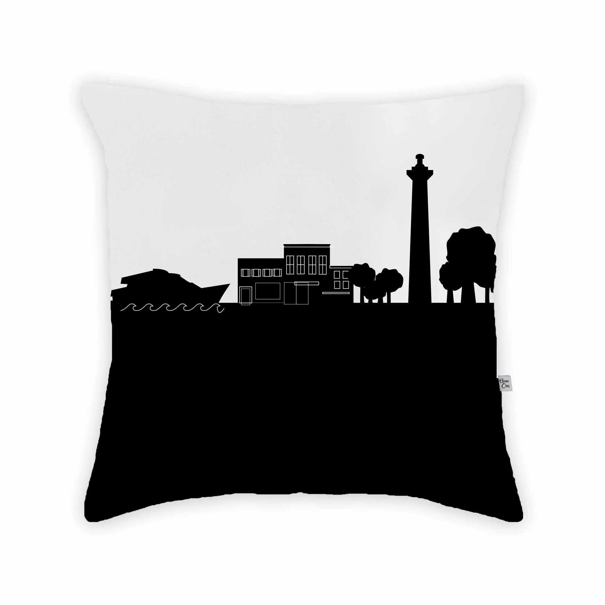Skyline Large Throw Pillow - Image 82