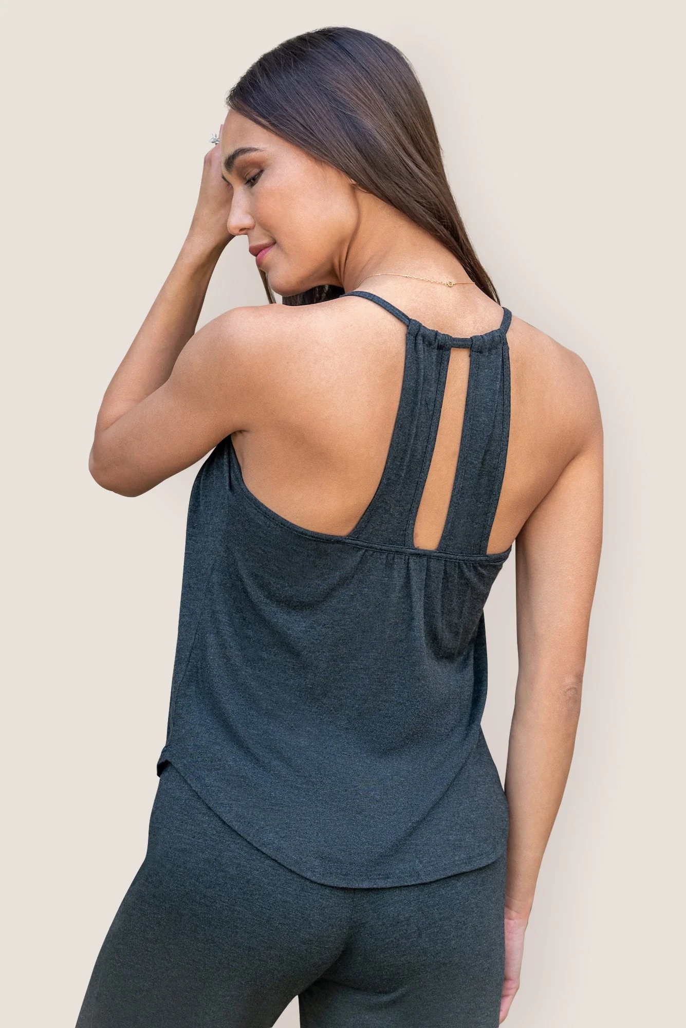 Slumber Party Top with Light Hug Bra-Free Shelf - Image 34