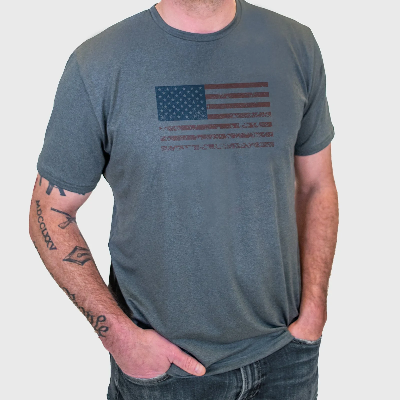 Performance SoftTECH™ Flag Tee Shirt