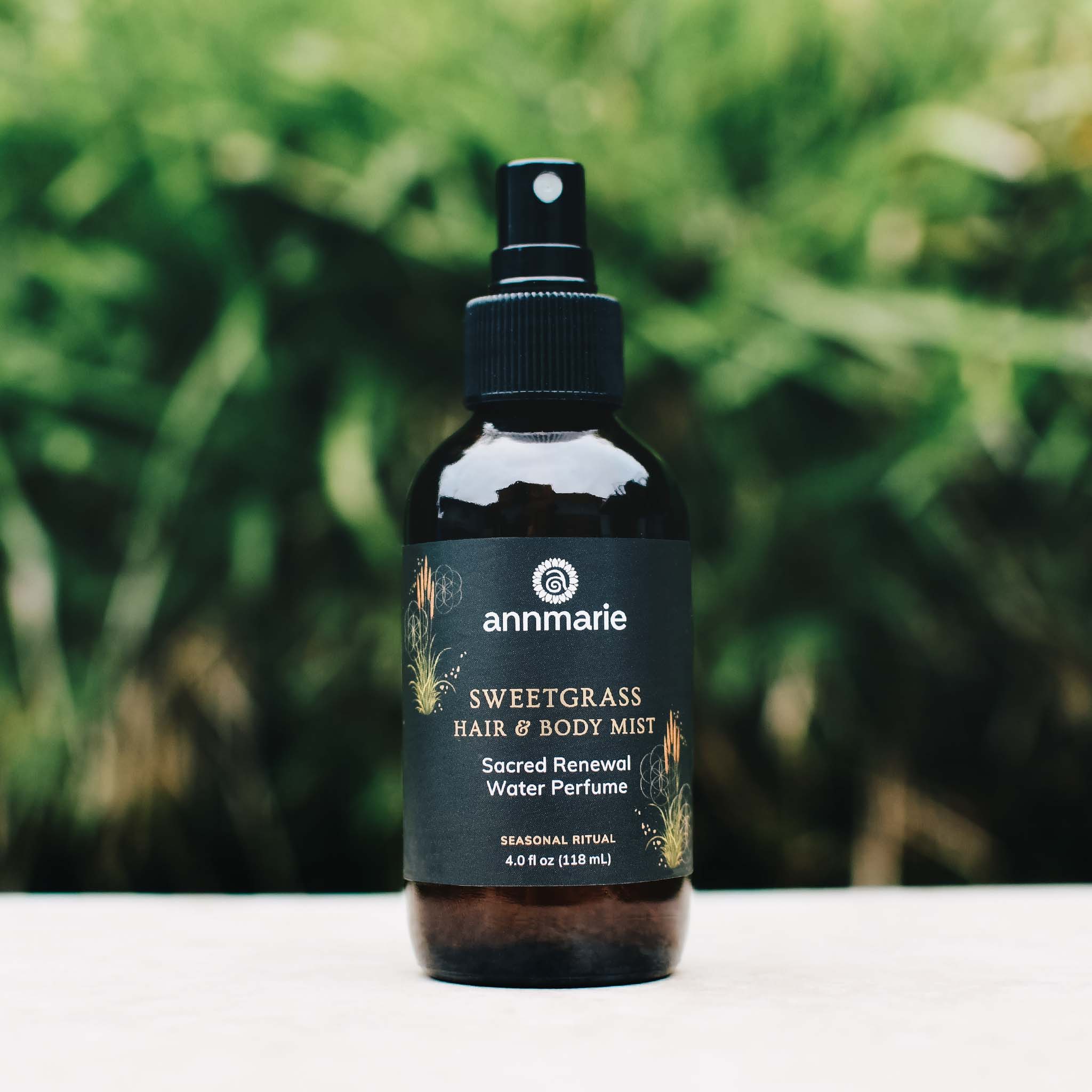 Sweetgrass Crystal-Infused Hair & Body Mist - 4 Oz - Image 2
